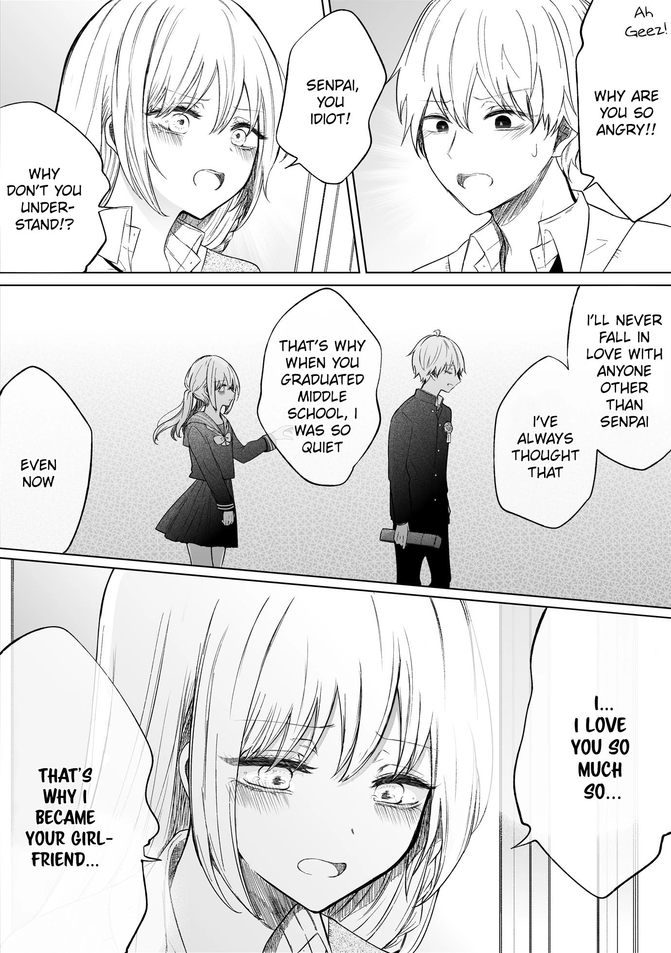 Ichizu de Bitch na Kouhai Chapter 77 page 3 - Chapter 77: Story About Getting Into An Argument With A Straightforward Bitch Kouhai