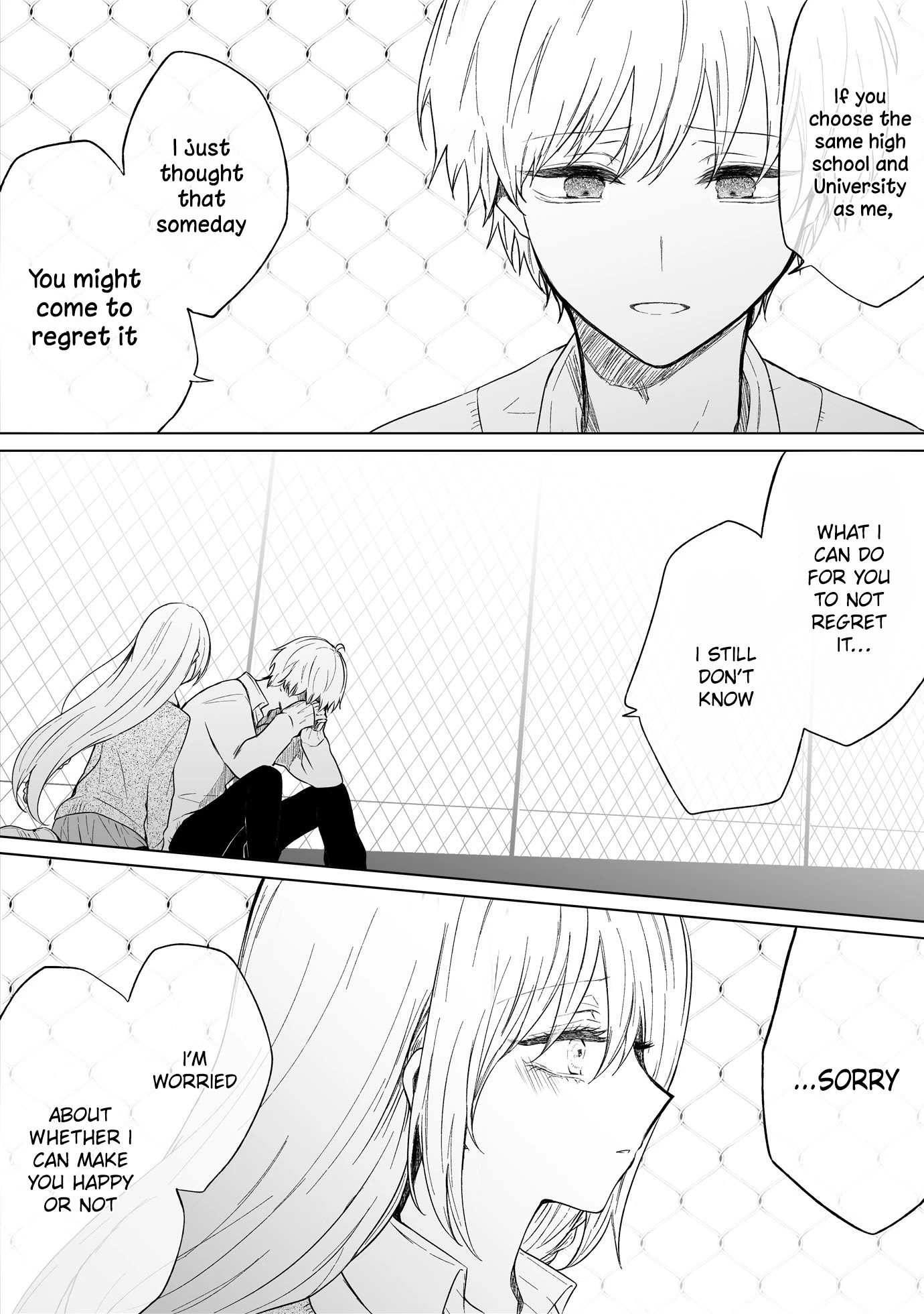 Ichizu de Bitch na Kouhai Chapter 78 page 3 - Chapter 78: Story About Wanting To Make A Straightforward Bitch Kouhai Happy