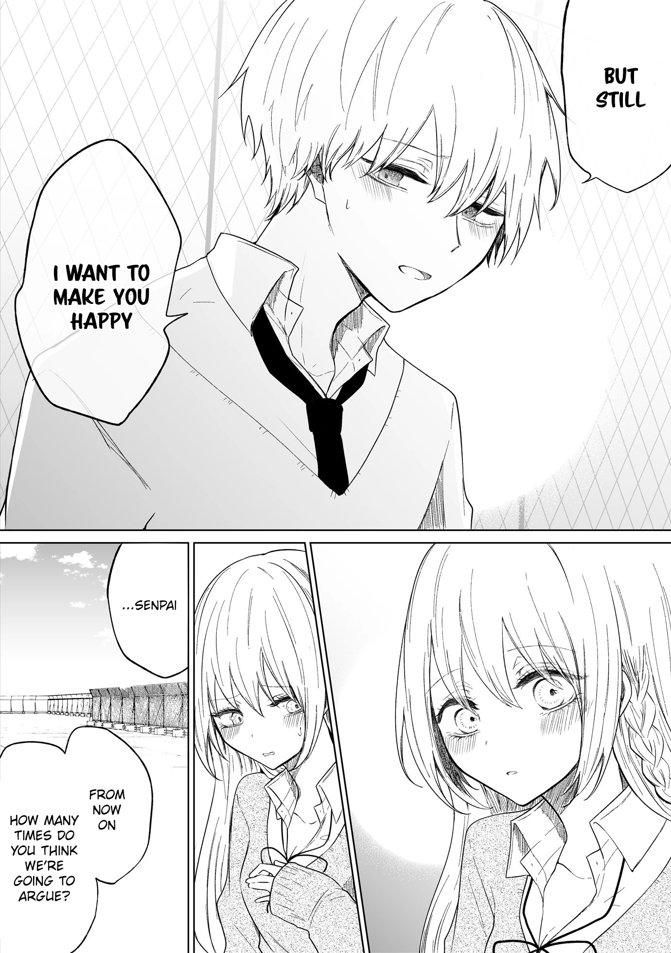 Ichizu de Bitch na Kouhai Chapter 78 page 4 - Chapter 78: Story About Wanting To Make A Straightforward Bitch Kouhai Happy