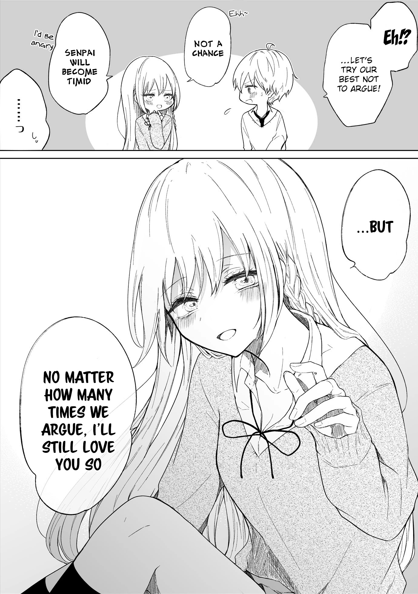 Ichizu de Bitch na Kouhai Chapter 78 page 5 - Chapter 78: Story About Wanting To Make A Straightforward Bitch Kouhai Happy