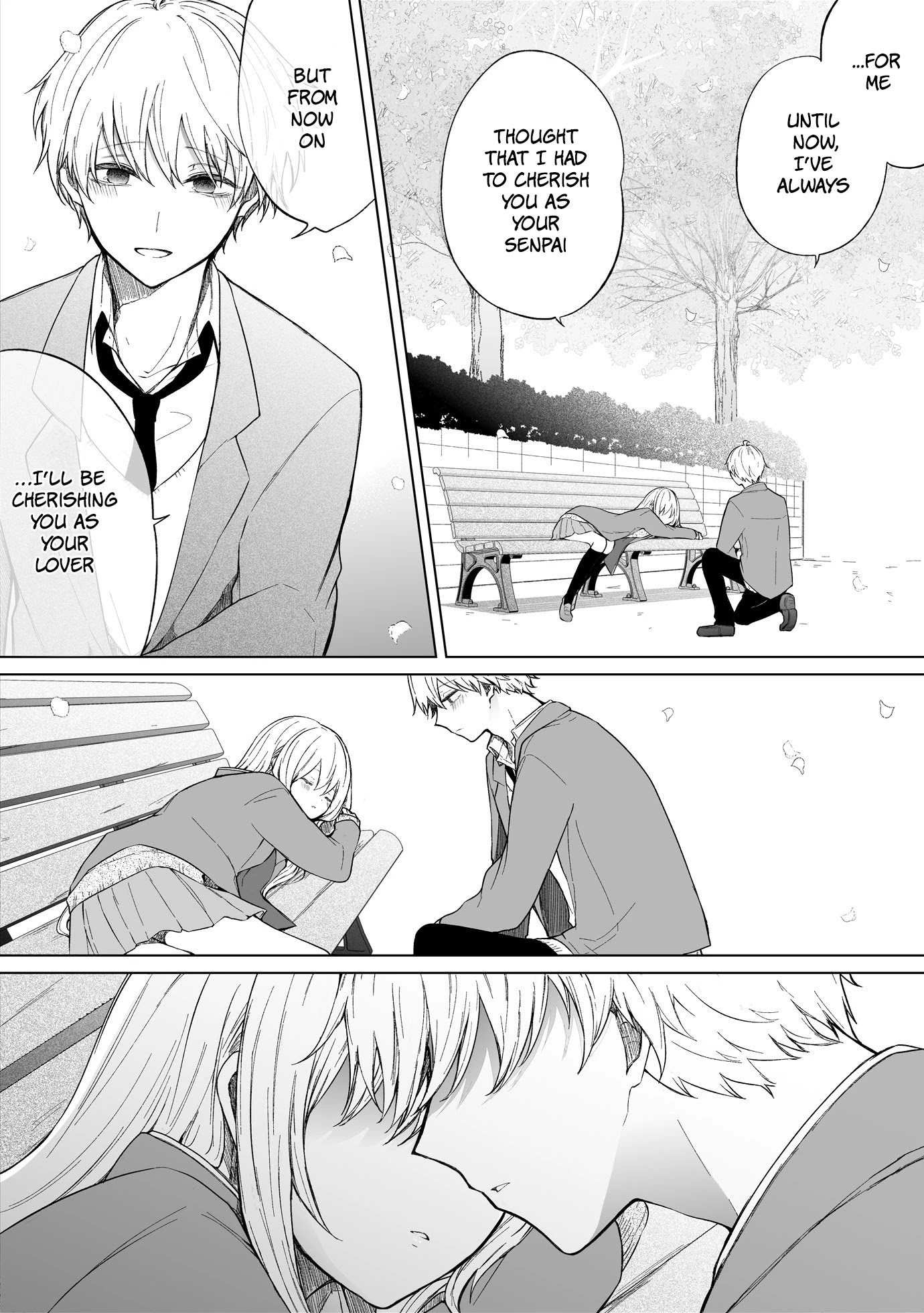 Ichizu de Bitch na Kouhai Chapter 79 page 2 - Chapter 79: The Road Home From The Graduation Ceremony With A Straightforward Bitch Kouhai