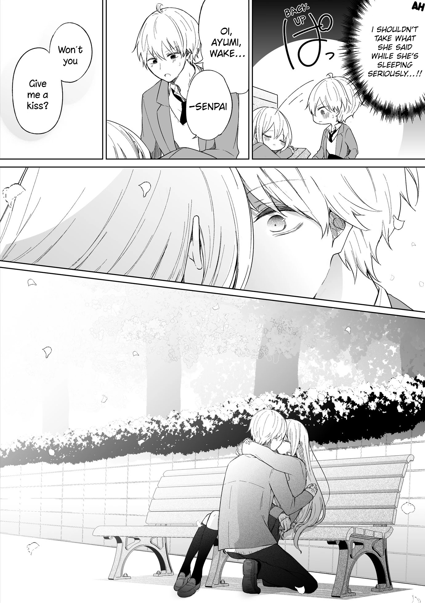 Ichizu de Bitch na Kouhai Chapter 79 page 3 - Chapter 79: The Road Home From The Graduation Ceremony With A Straightforward Bitch Kouhai