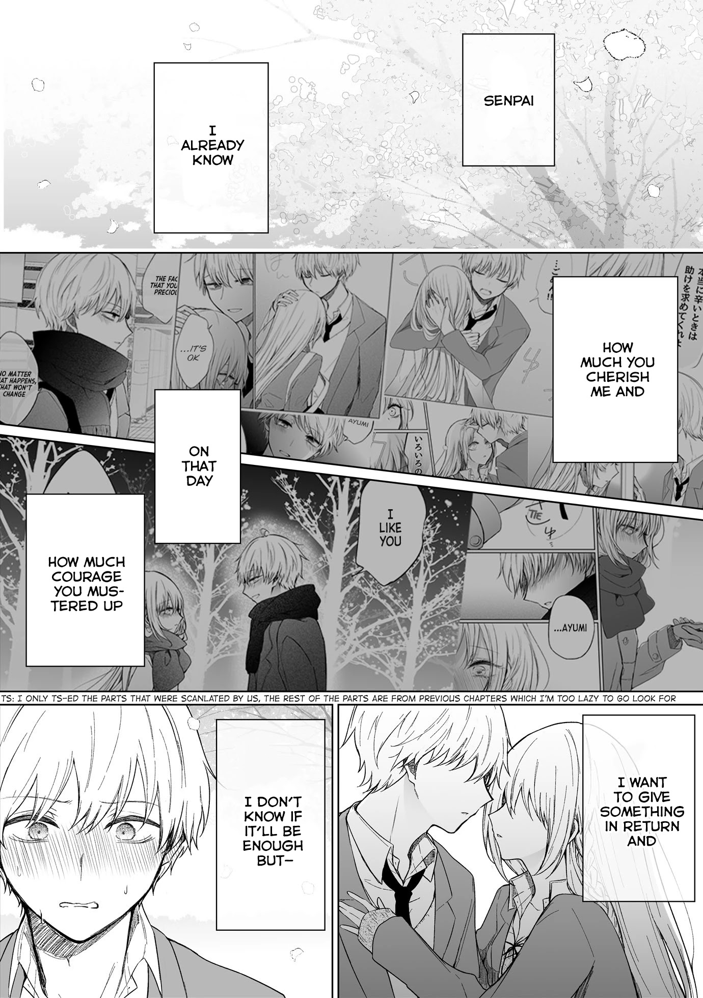 Ichizu de Bitch na Kouhai Chapter 79 page 4 - Chapter 79: The Road Home From The Graduation Ceremony With A Straightforward Bitch Kouhai