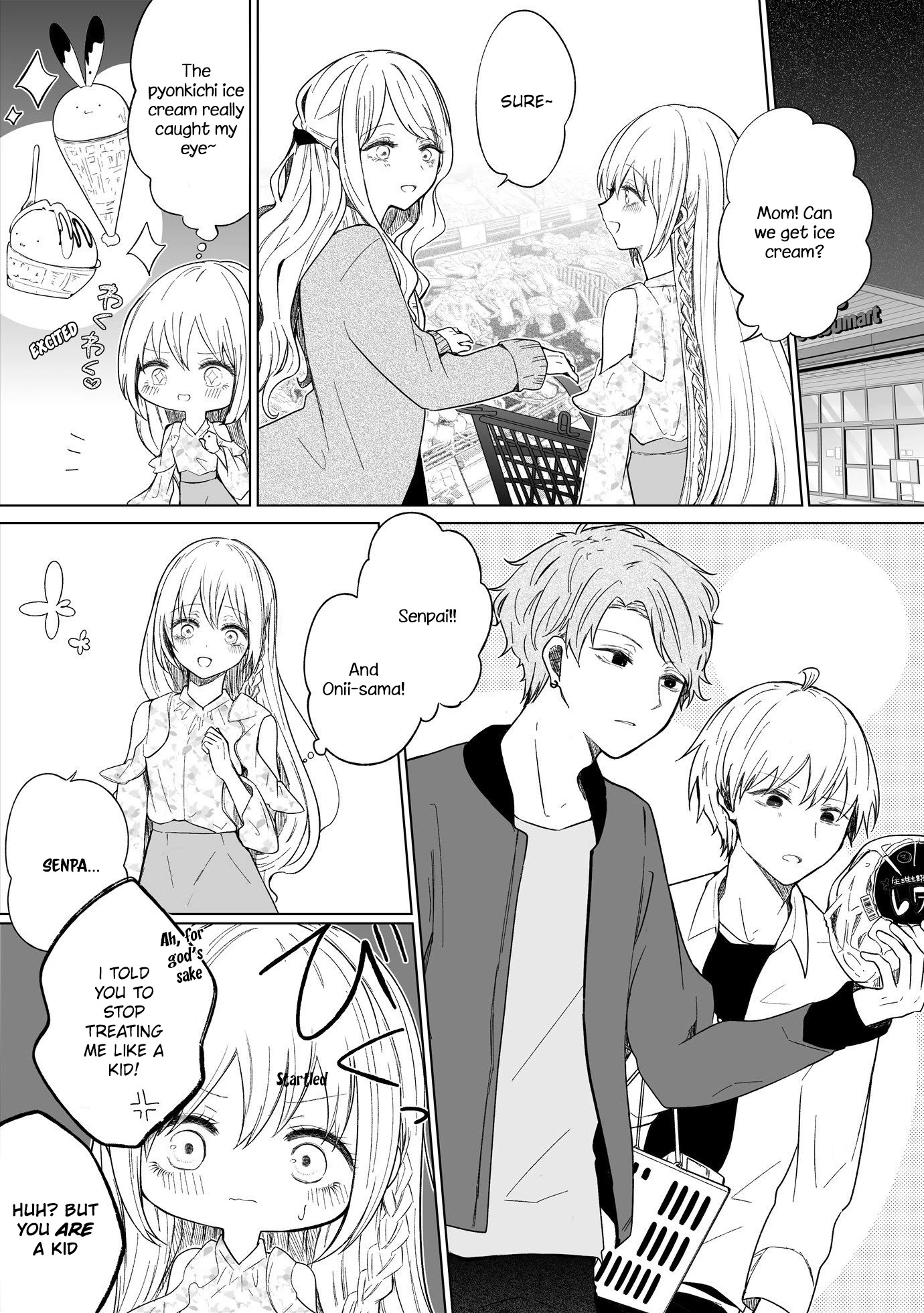 Ichizu de Bitch na Kouhai Chapter 81 page 1 - Chapter 81: Story Of A Straightforward Bitch Kouhai Who's Sensitive