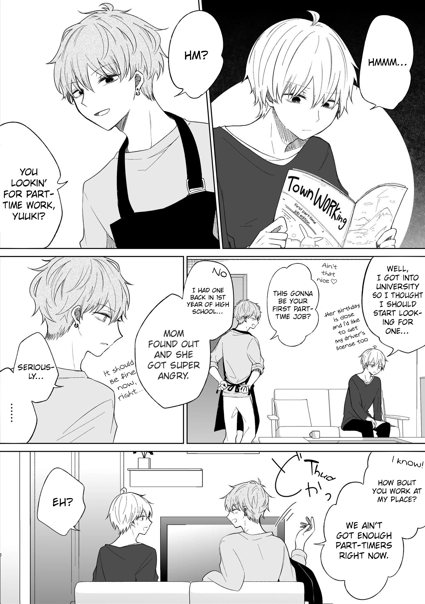 Ichizu de Bitch na Kouhai Chapter 83 page 1 - Chapter 83: Story Of How I Might Be Turned Into A Failure To Society By A Straightforward Bitch Kouhai