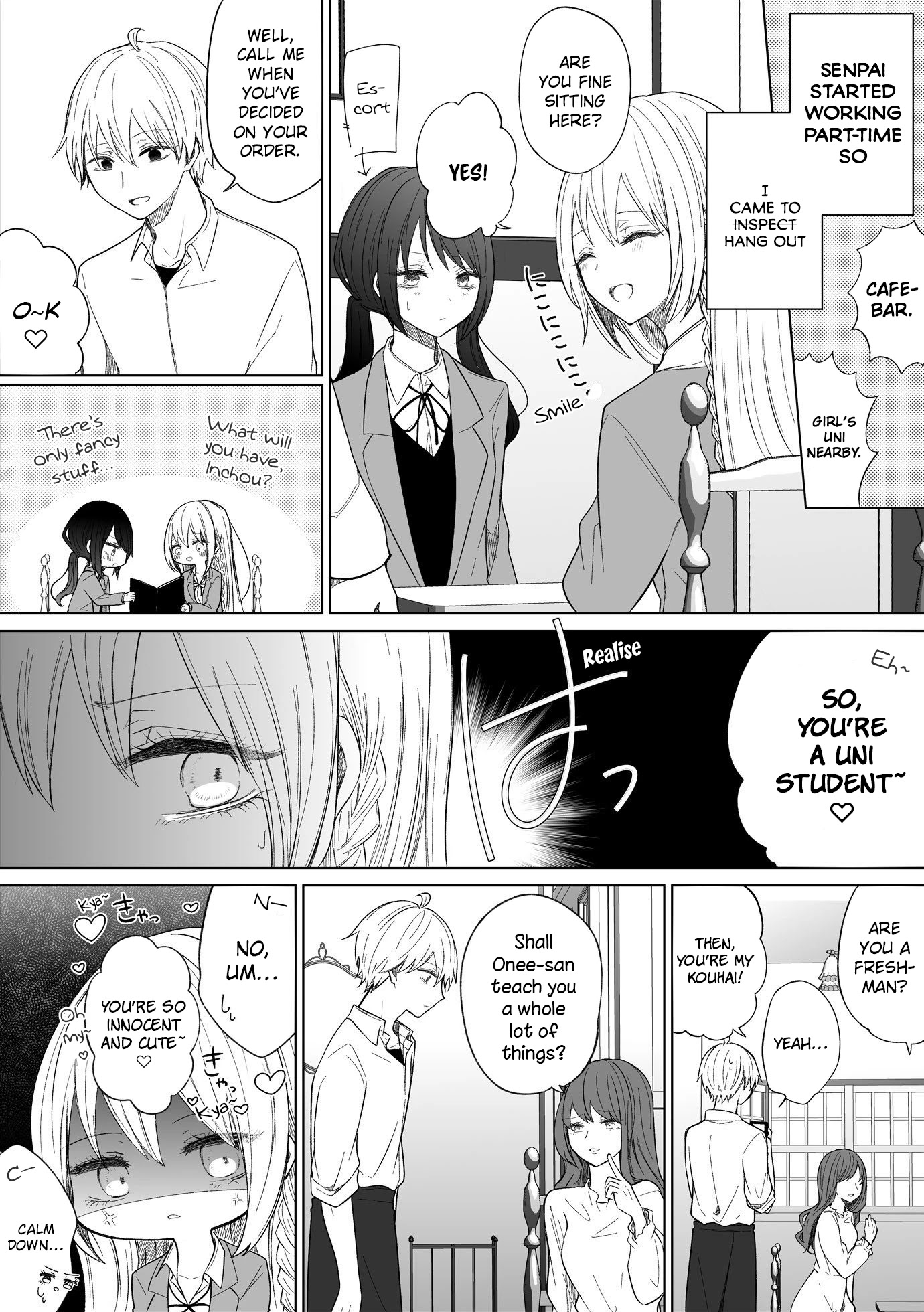 Ichizu de Bitch na Kouhai Chapter 85 page 1 - Chapter 85: Story Of A Straightforward Bitch Kouhai Coming To Inspect