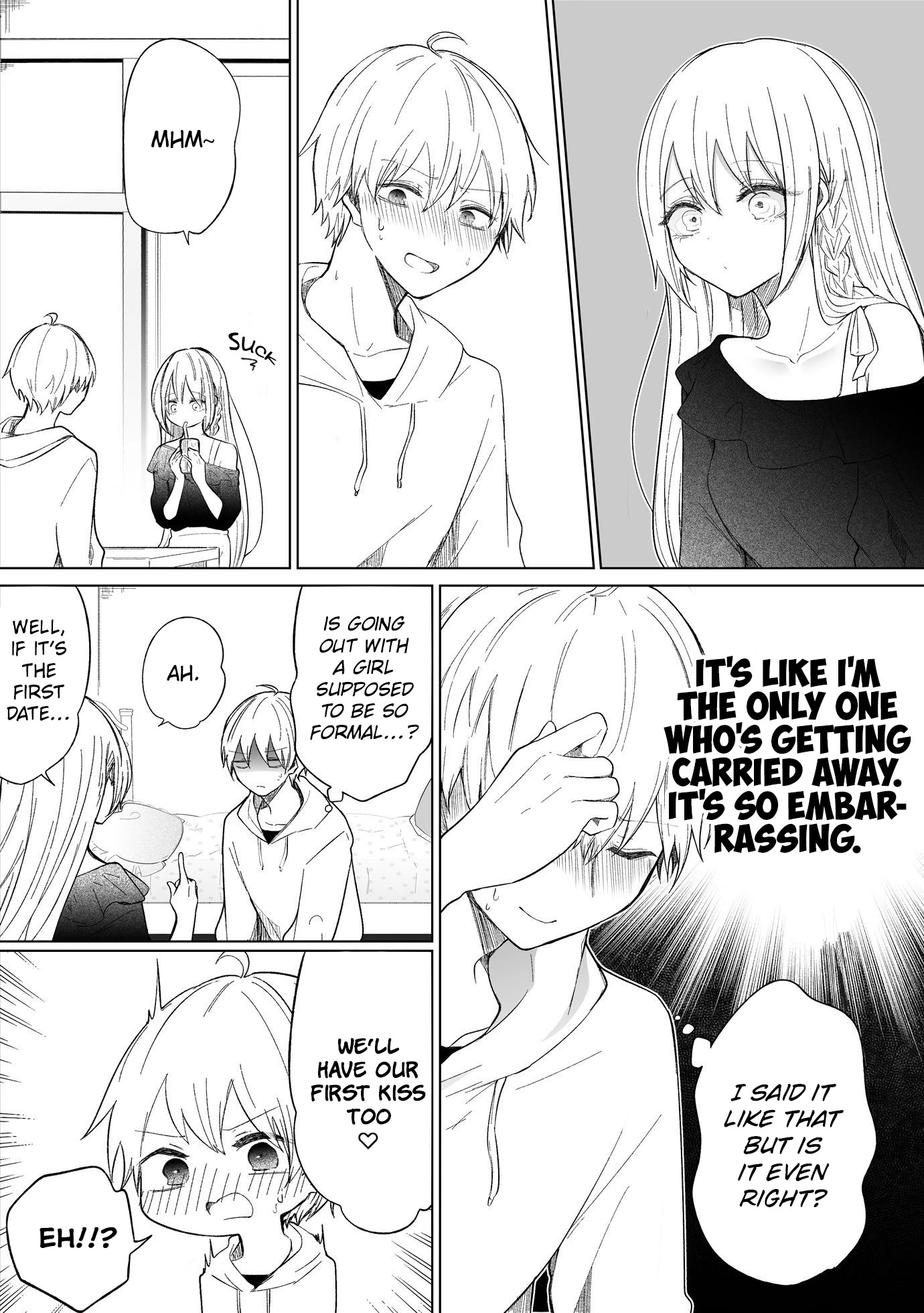 Ichizu de Bitch na Kouhai Chapter 86 page 3 - Chapter 86: Story Of Inviting A Straightforward Bitch Girlfriend On A First Date