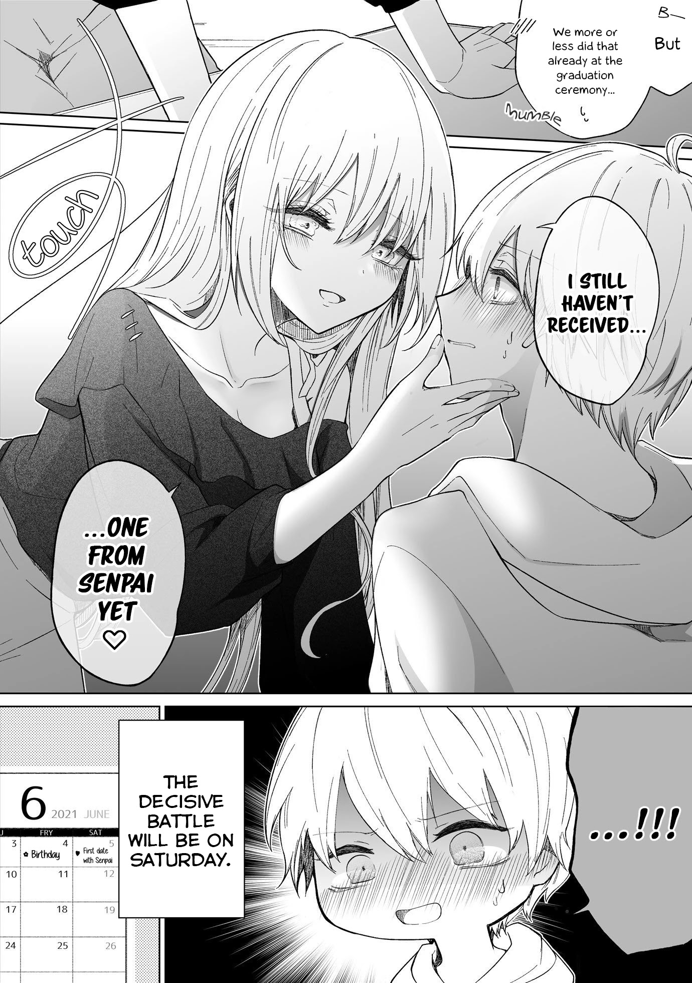 Ichizu de Bitch na Kouhai Chapter 86 page 4 - Chapter 86: Story Of Inviting A Straightforward Bitch Girlfriend On A First Date