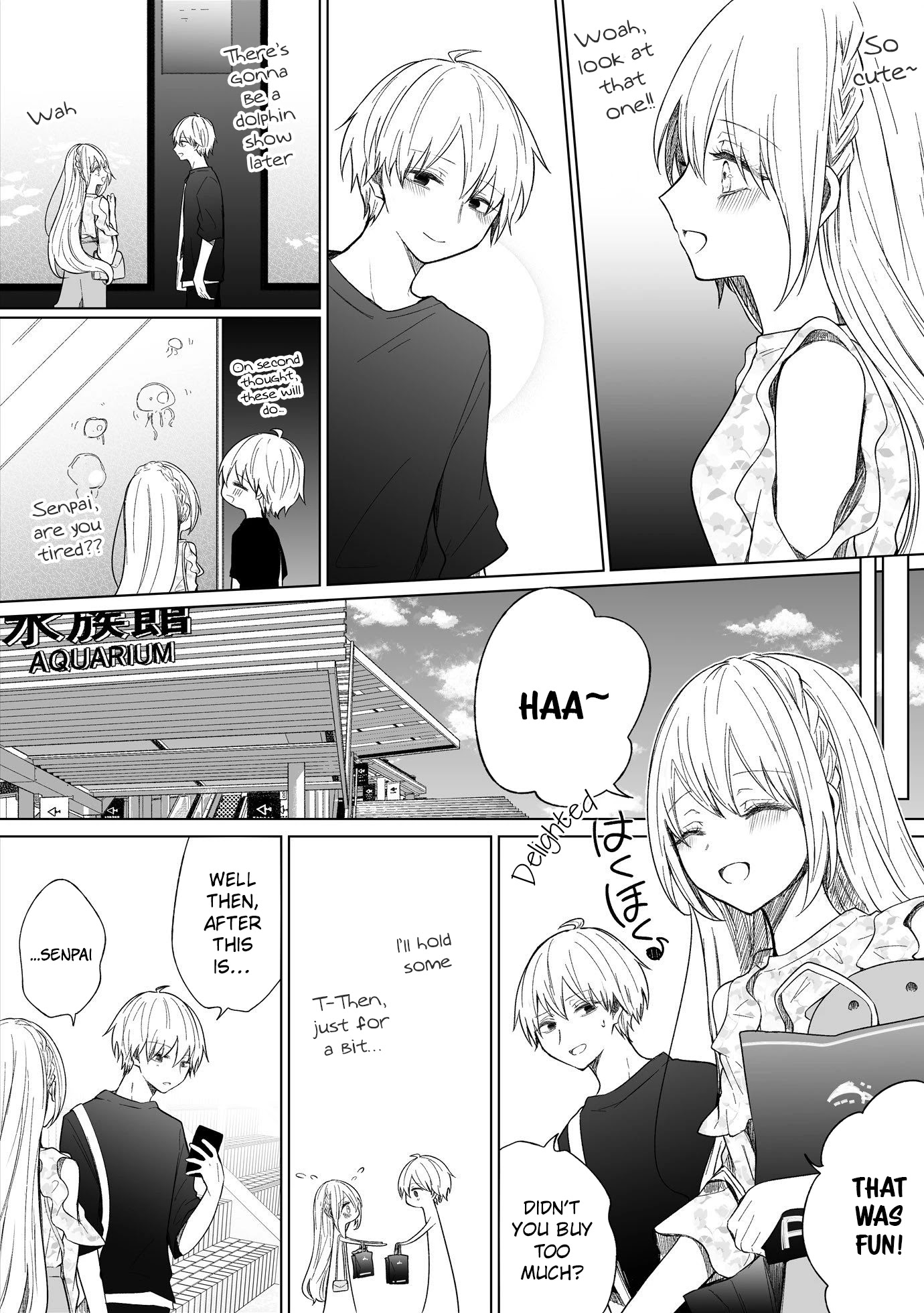 Ichizu de Bitch na Kouhai Chapter 87 page 2 - Chapter 87: Story Of A First Date And A Kiss