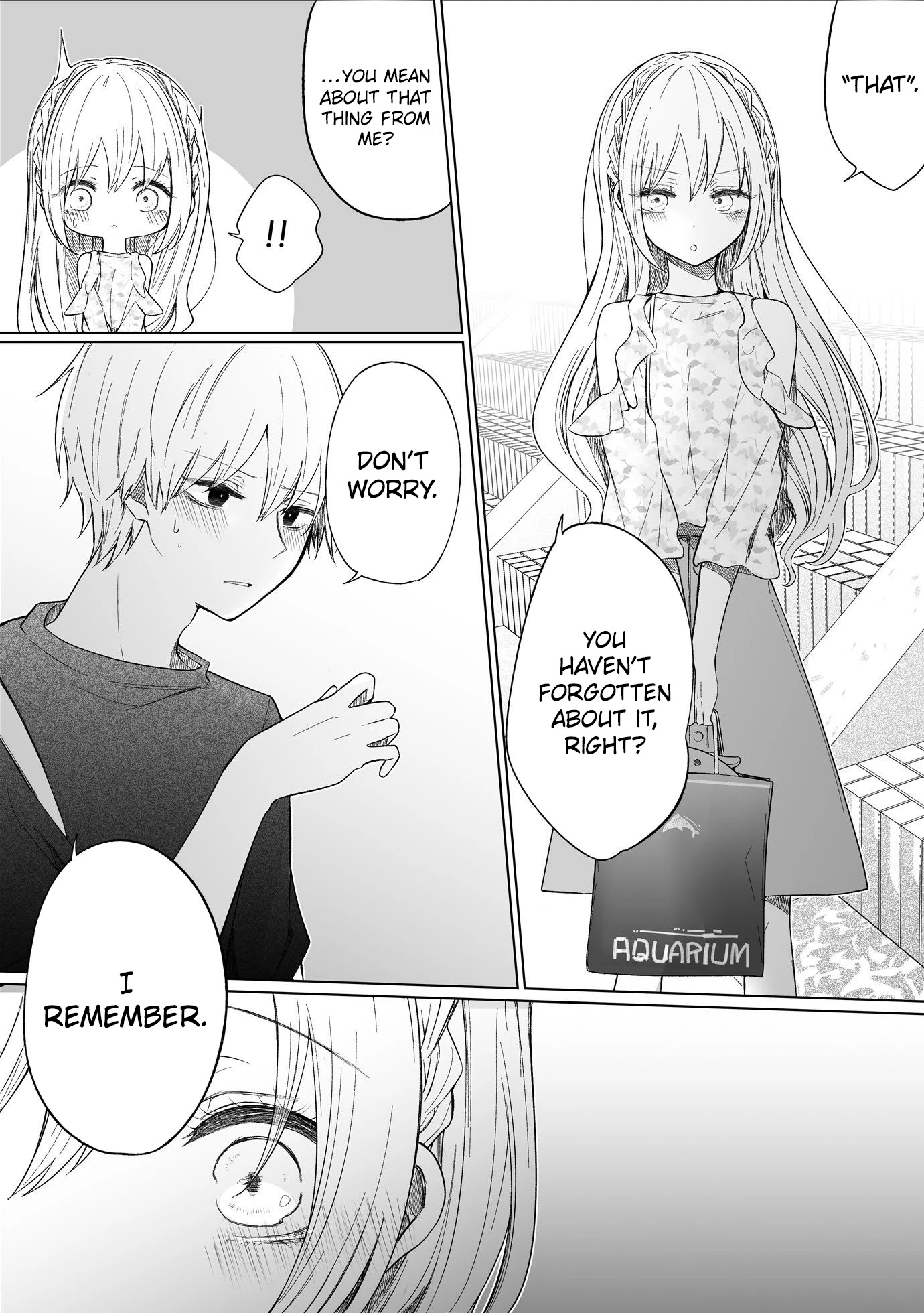 Ichizu de Bitch na Kouhai Chapter 87 page 3 - Chapter 87: Story Of A First Date And A Kiss