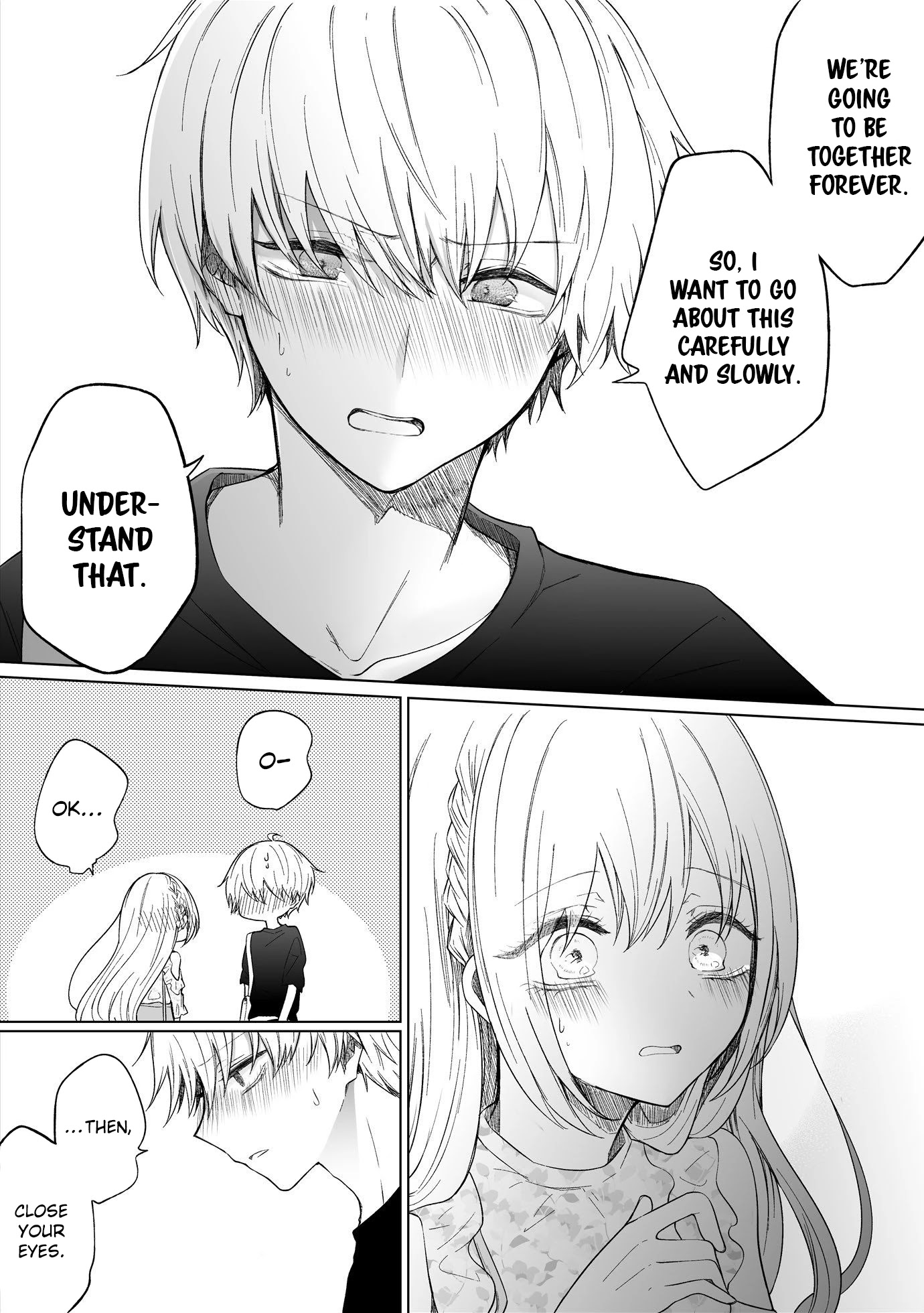 Ichizu de Bitch na Kouhai Chapter 87 page 5 - Chapter 87: Story Of A First Date And A Kiss