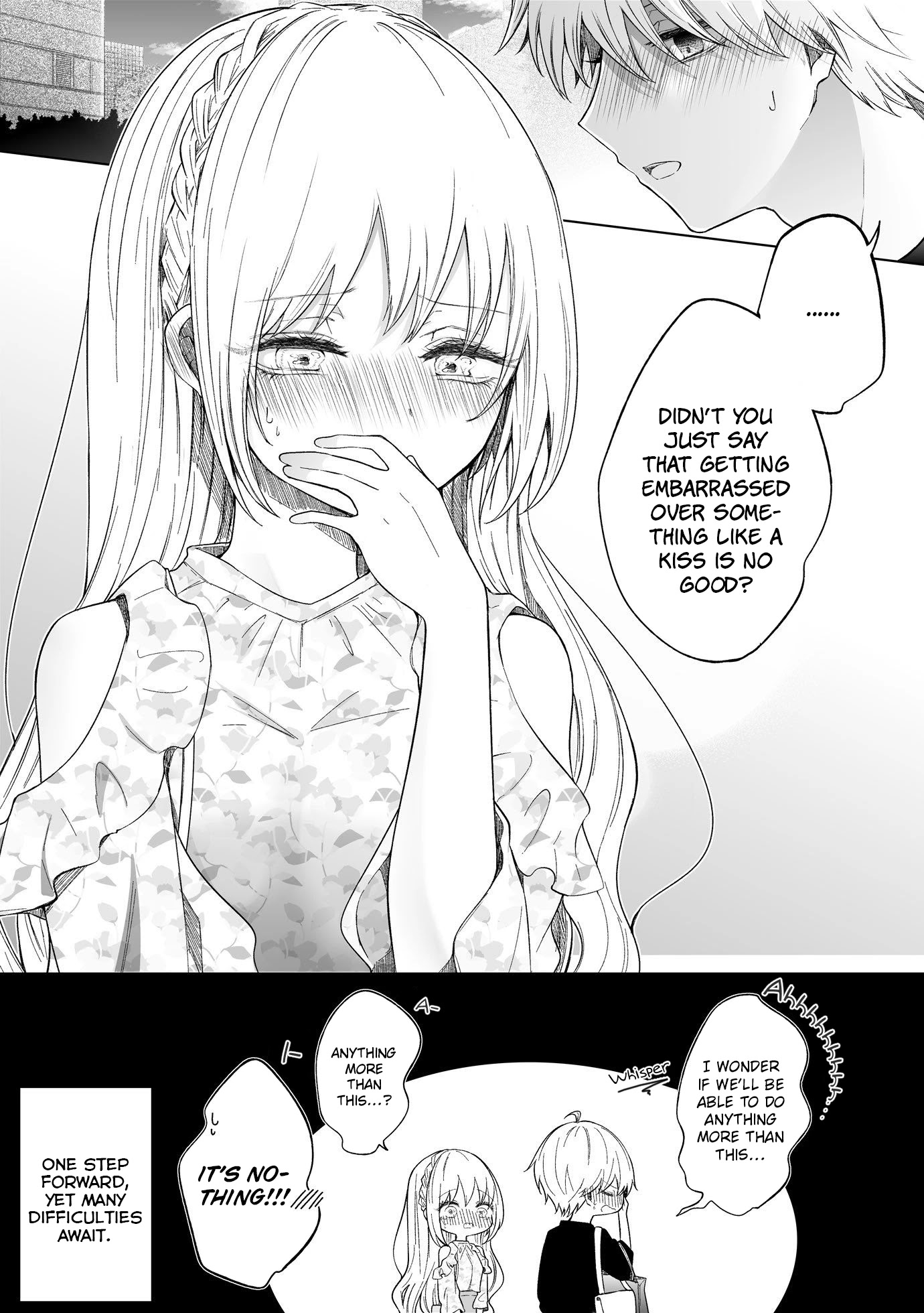 Ichizu de Bitch na Kouhai Chapter 87 page 7 - Chapter 87: Story Of A First Date And A Kiss