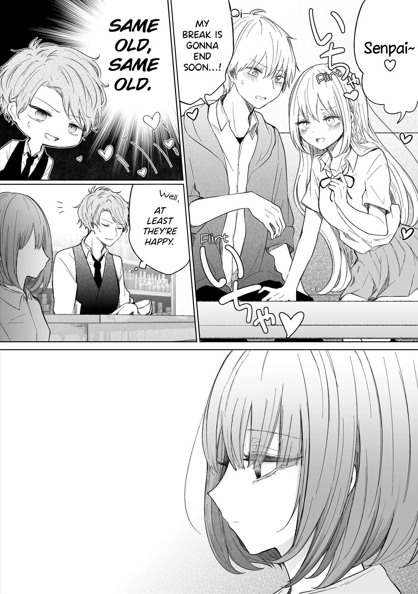 Ichizu de Bitch na Kouhai Chapter 88 page 2 - Chapter 88: Story Of Trying To Cheer Up A Girl Who Works Part-Time