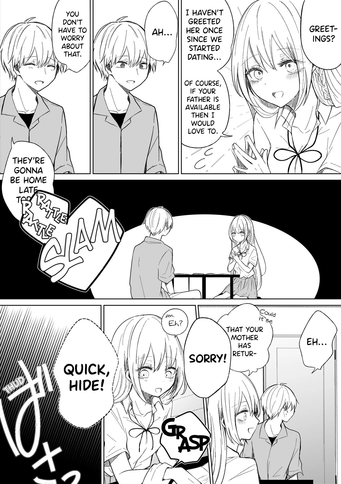 Ichizu de Bitch na Kouhai Chapter 89 page 2 - Chapter 89: Story Of Hiding Inside A Futon