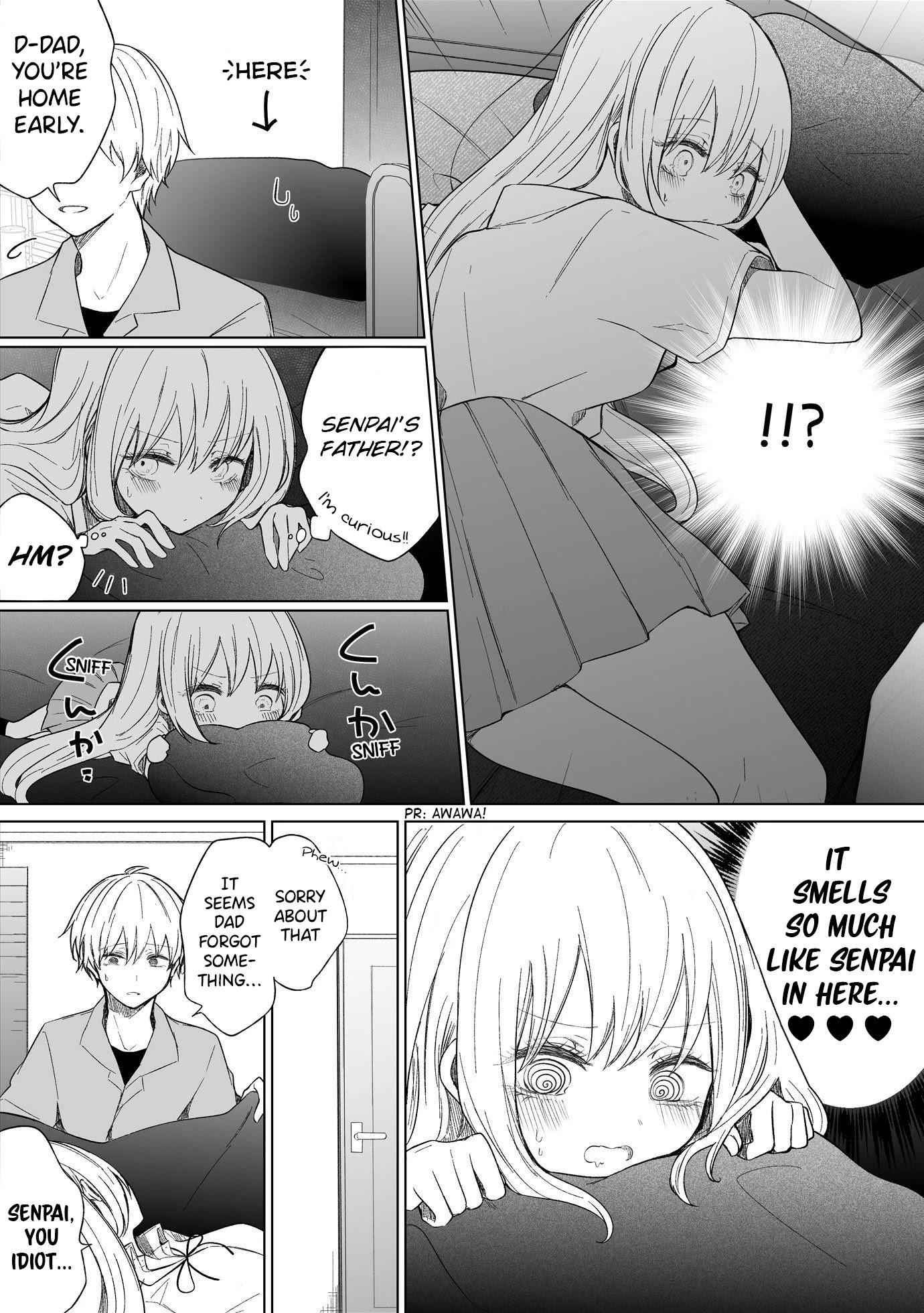 Ichizu de Bitch na Kouhai Chapter 89 page 3 - Chapter 89: Story Of Hiding Inside A Futon