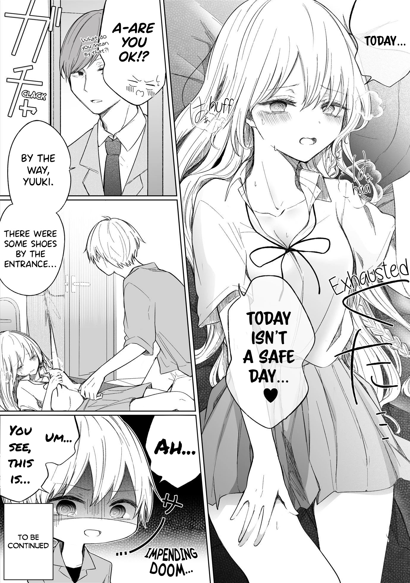Ichizu de Bitch na Kouhai Chapter 89 page 4 - Chapter 89: Story Of Hiding Inside A Futon