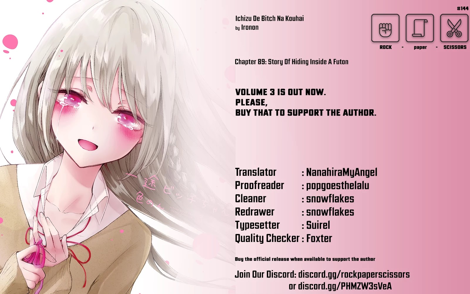 Ichizu de Bitch na Kouhai Chapter 89 page 5 - Chapter 89: Story Of Hiding Inside A Futon