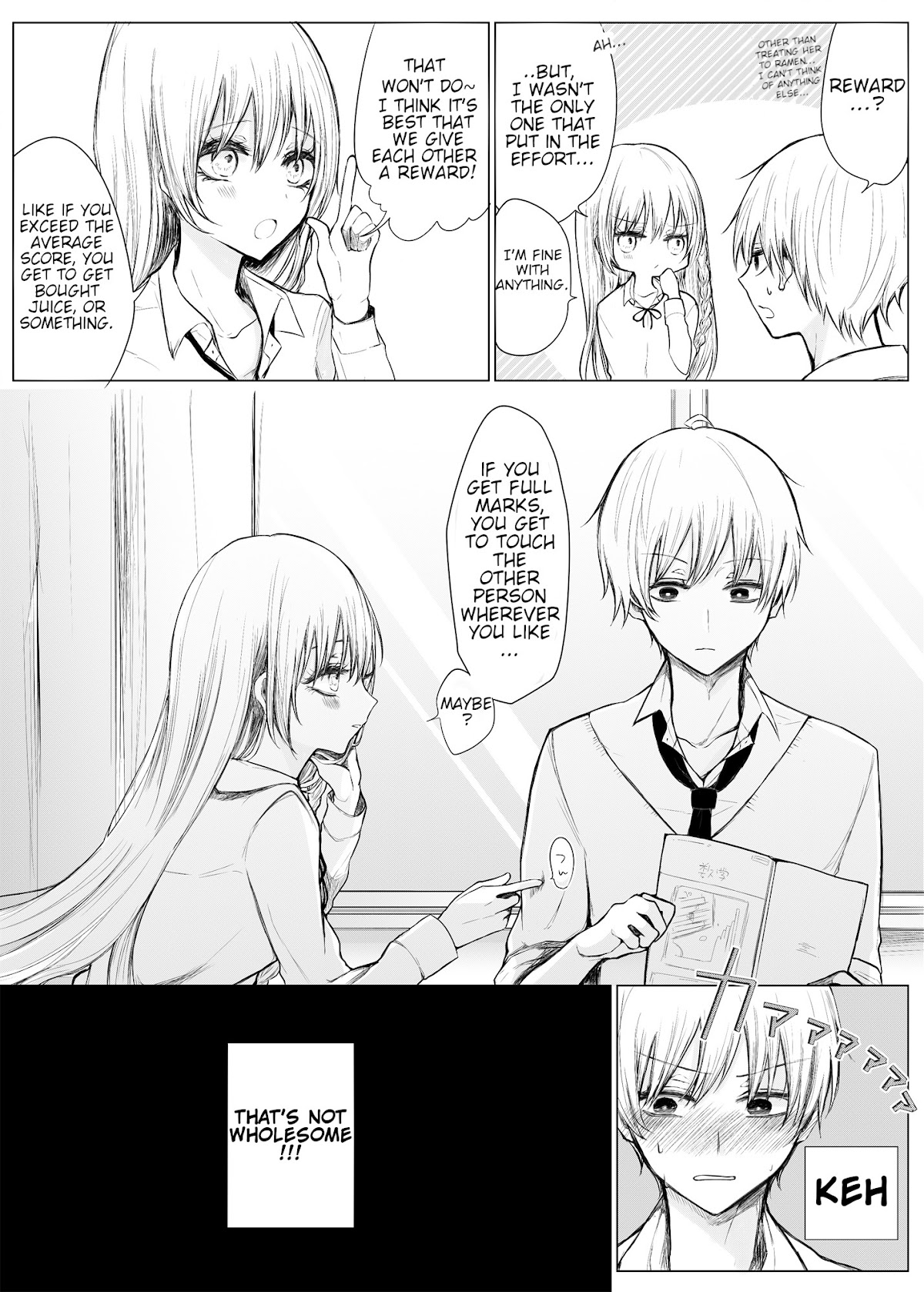 Ichizu de Bitch na Kouhai Chapter 9 page 2 - Chapter 9: A story about the flirtatious junior that worked hard