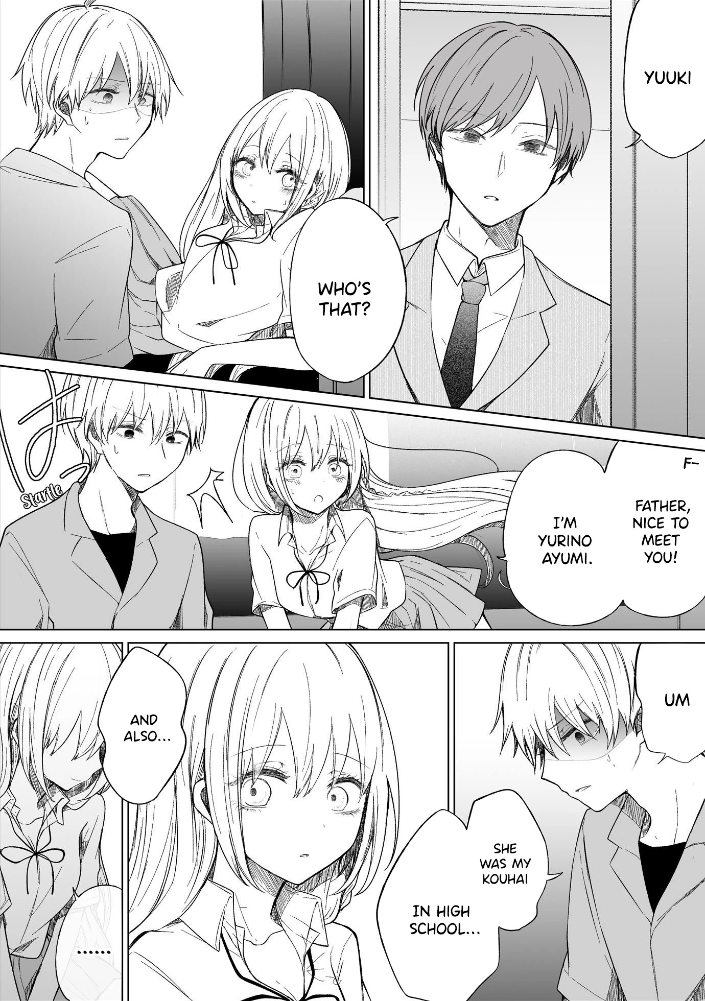 Ichizu de Bitch na Kouhai Chapter 90 page 1 - Chapter 90: Story Of Introducing My Kouhai To My Father