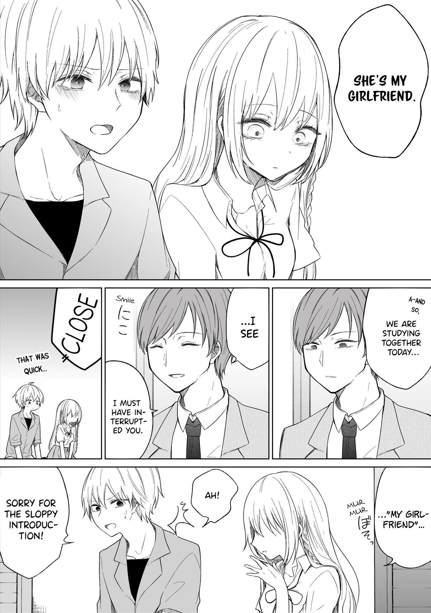 Ichizu de Bitch na Kouhai Chapter 90 page 2 - Chapter 90: Story Of Introducing My Kouhai To My Father