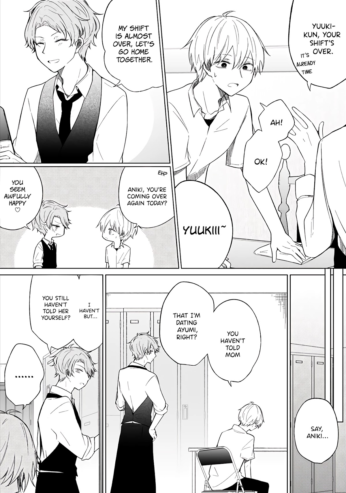 Ichizu de Bitch na Kouhai Chapter 91 page 1 - Chapter 91: A Story About A Younger Brother Who Has Given Up On Everything