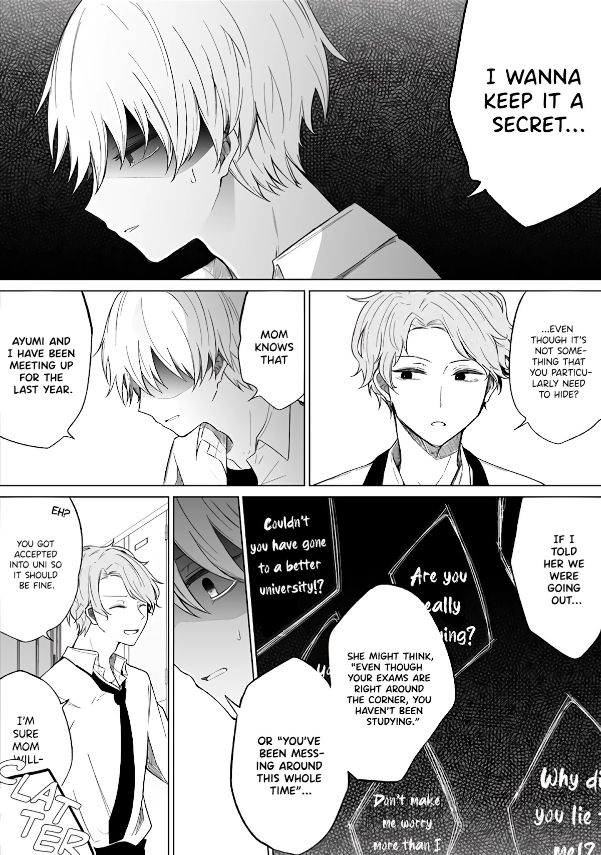 Ichizu de Bitch na Kouhai Chapter 91 page 2 - Chapter 91: A Story About A Younger Brother Who Has Given Up On Everything