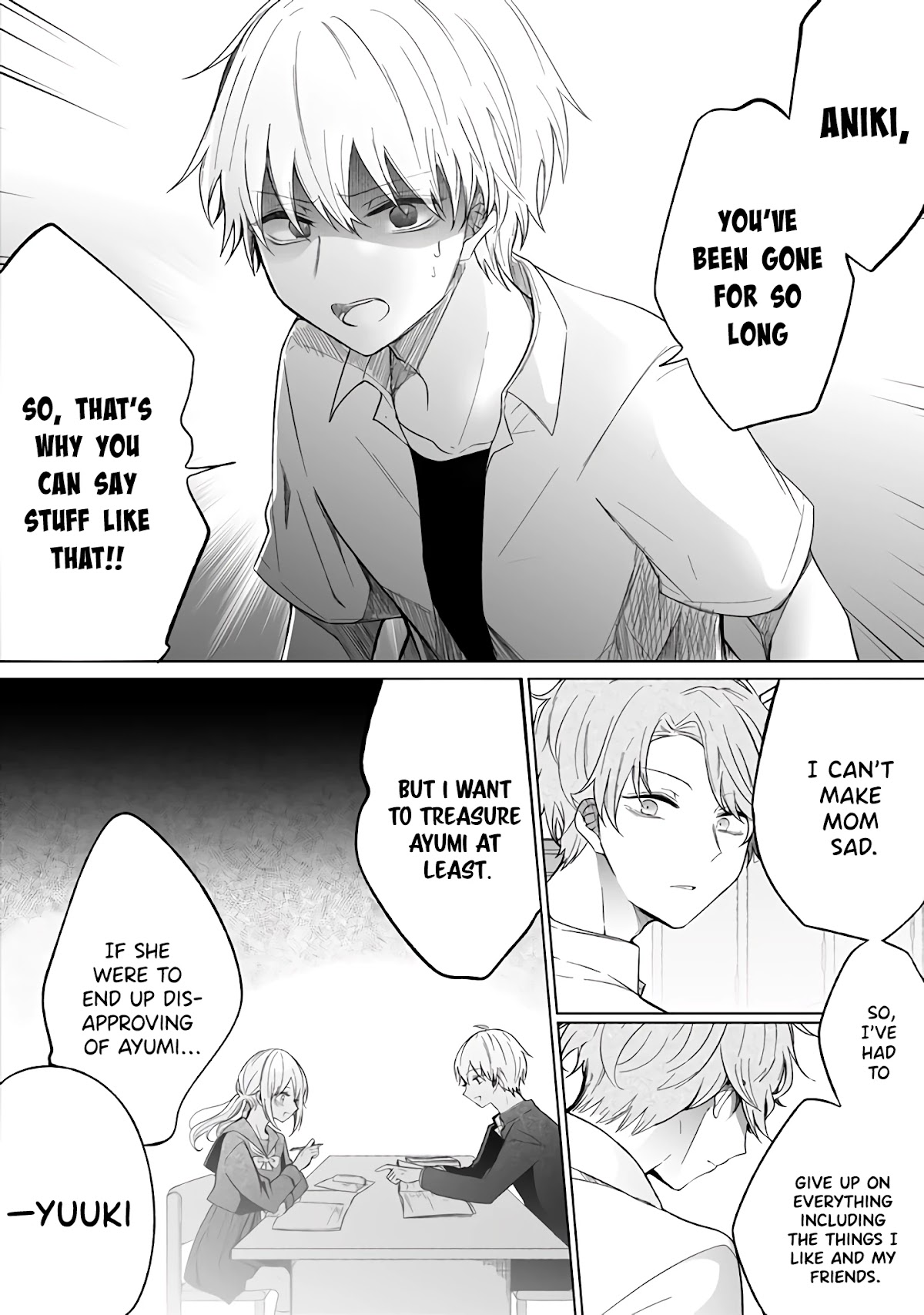 Ichizu de Bitch na Kouhai Chapter 91 page 3 - Chapter 91: A Story About A Younger Brother Who Has Given Up On Everything