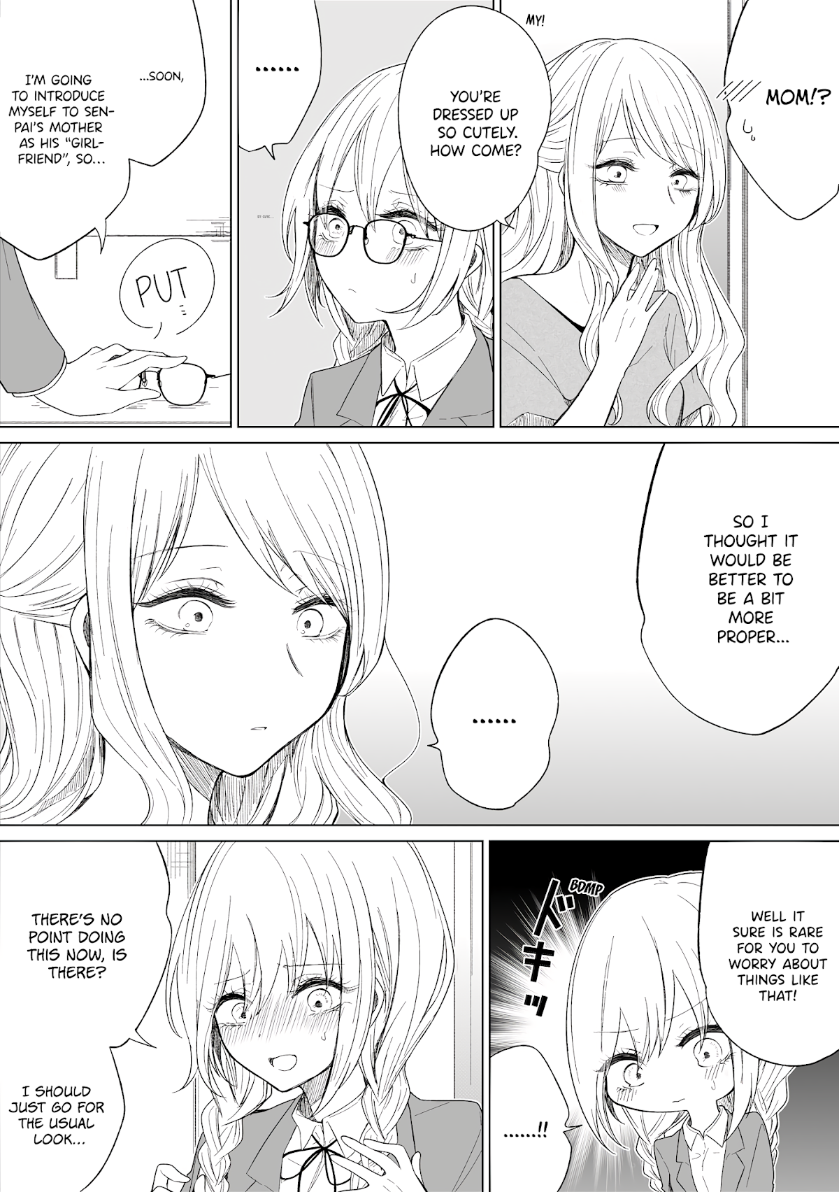 Ichizu de Bitch na Kouhai Chapter 94 page 2 - Chapter 94: Story Of A Girl Who Is Confused About What To Wear
