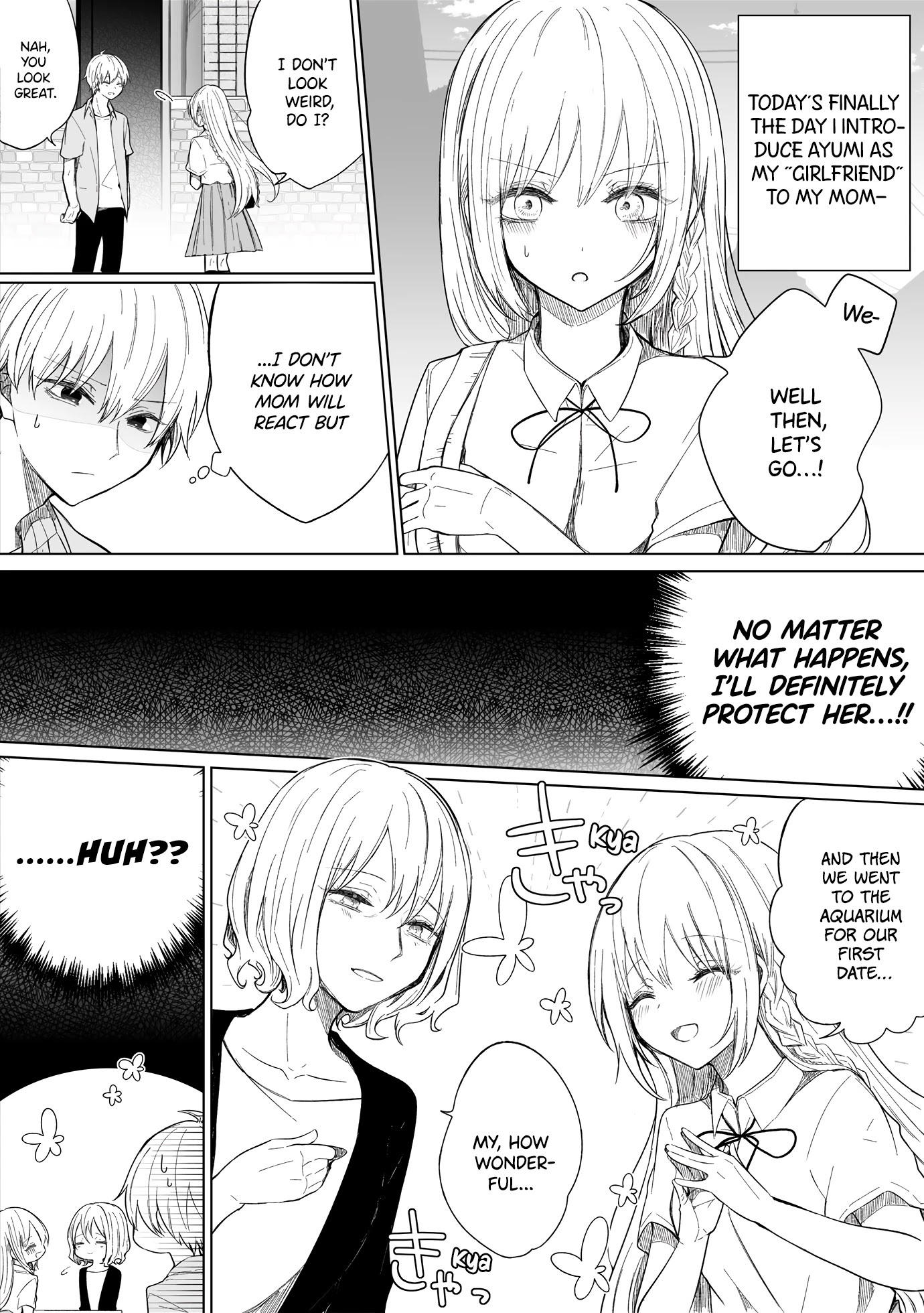Ichizu de Bitch na Kouhai Chapter 95 page 1 - Chapter 95: Story About Introducing My Kouhai To My Mother