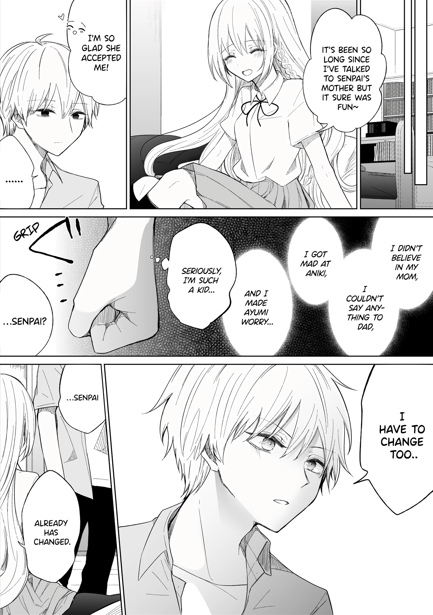 Ichizu de Bitch na Kouhai Chapter 95 page 2 - Chapter 95: Story About Introducing My Kouhai To My Mother