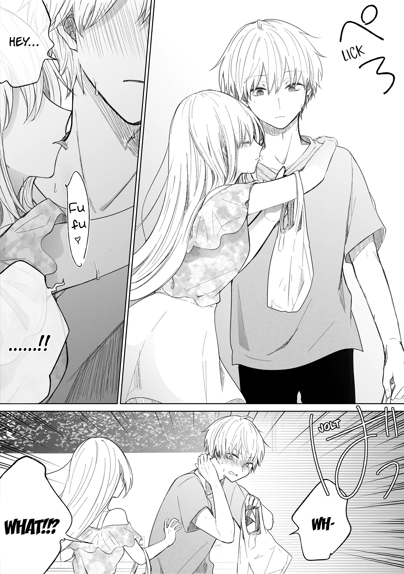 Ichizu de Bitch na Kouhai Chapter 96 page 3 - Chapter 96: Story Of Summer, Salt, And Sugar