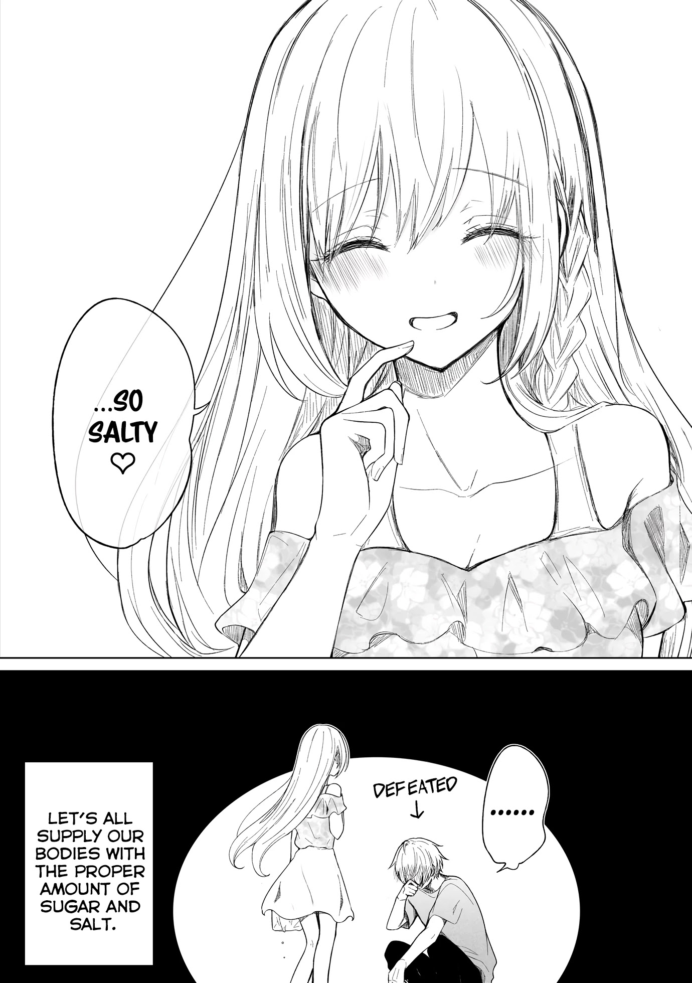 Ichizu de Bitch na Kouhai Chapter 96 page 4 - Chapter 96: Story Of Summer, Salt, And Sugar