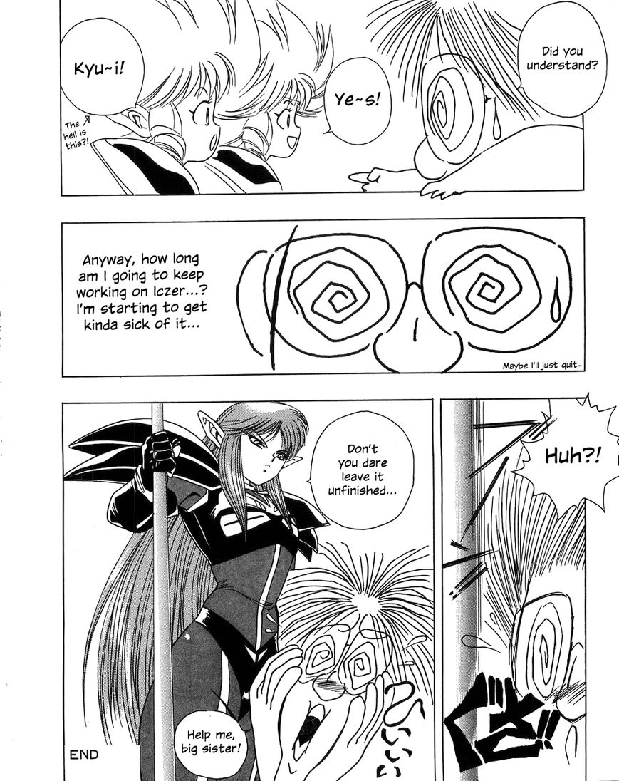 Iczer Densetsu Chapter 6 page 3 - Chapter 6 : Afterword Manga: This is Iczer! [End]