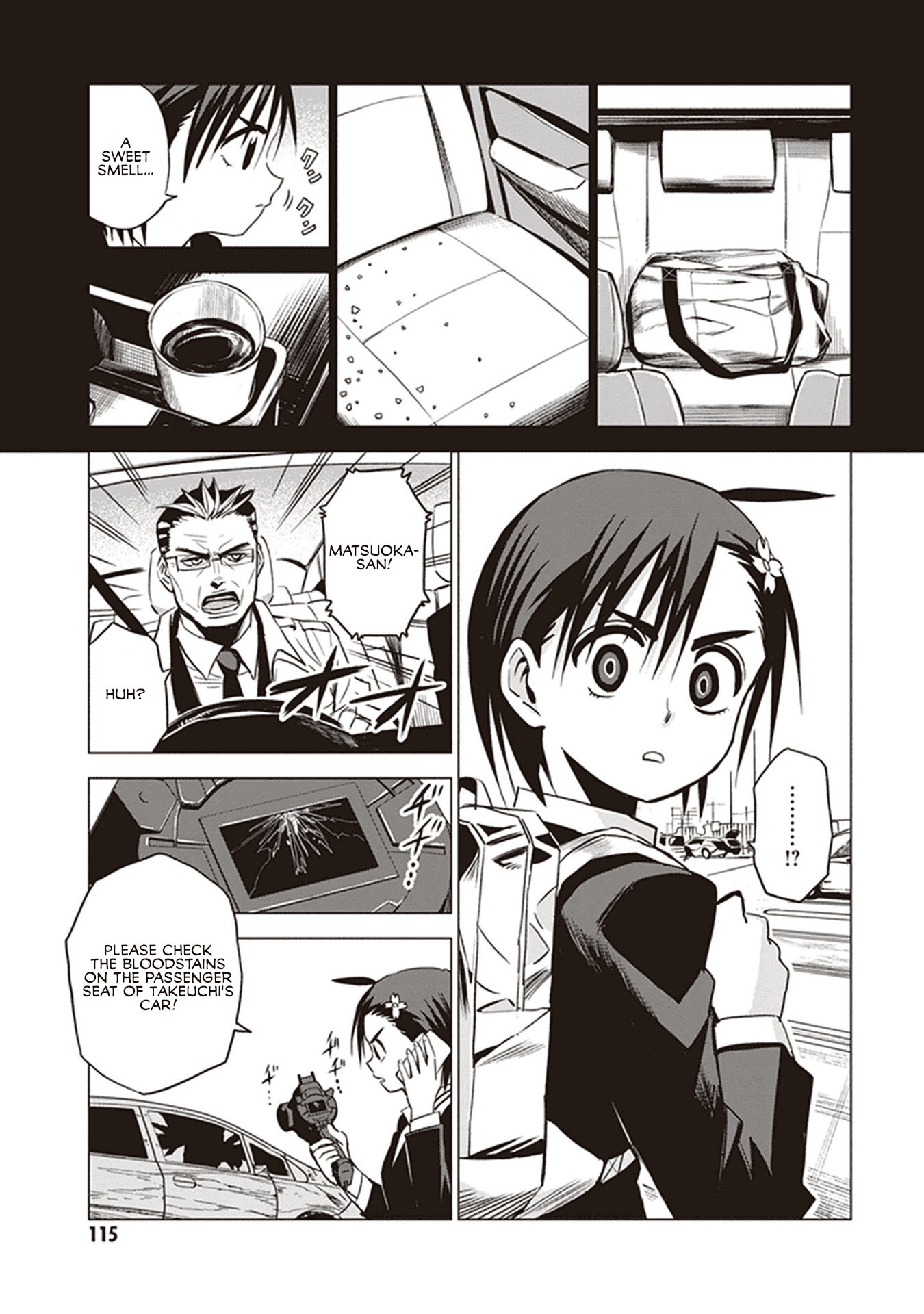 ID:INVADED #BRAKE BROKEN Chapter 3 page 12 - Chapter 3: Ebina Service Area