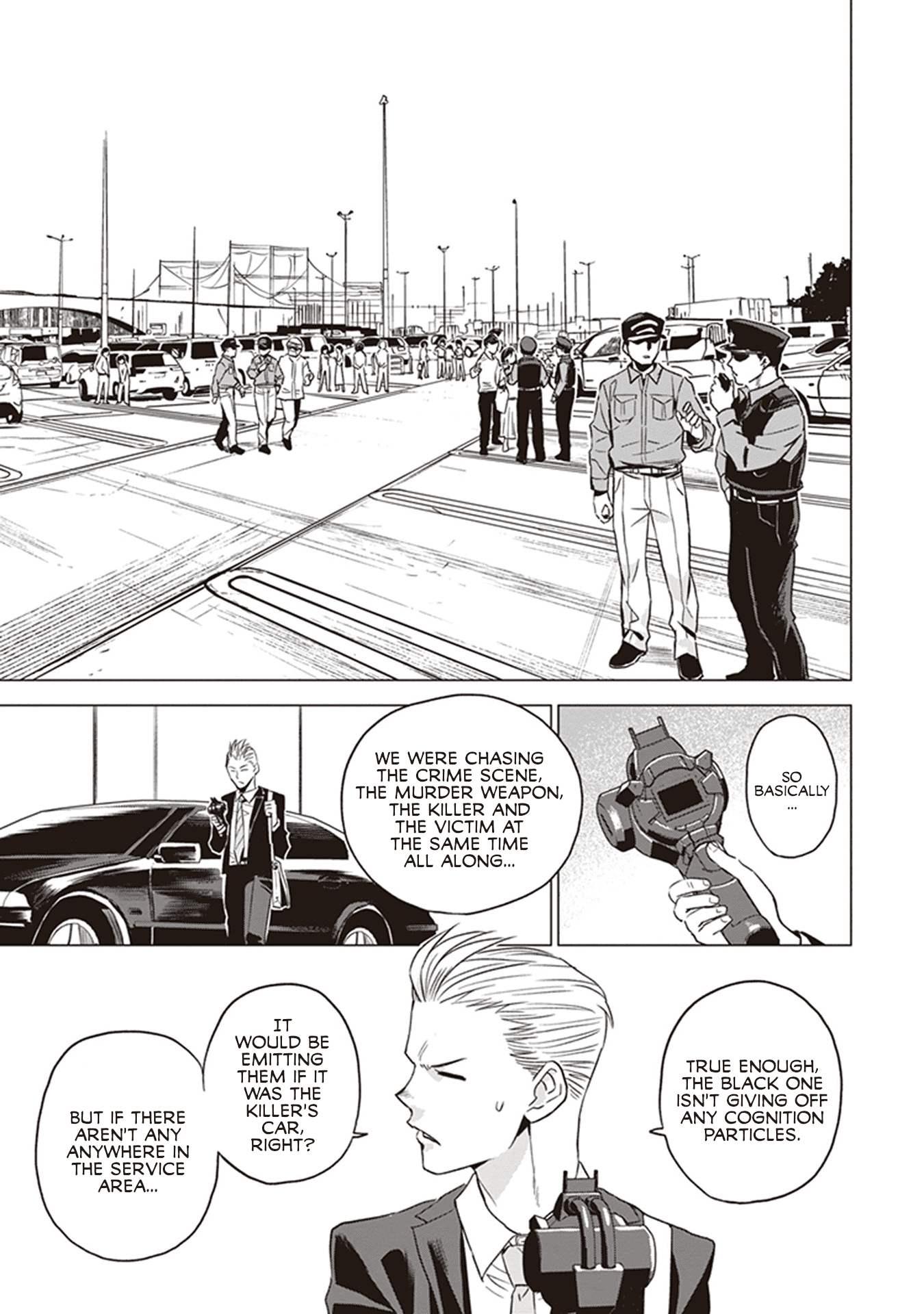 ID:INVADED #BRAKE BROKEN Chapter 3 page 16 - Chapter 3: Ebina Service Area