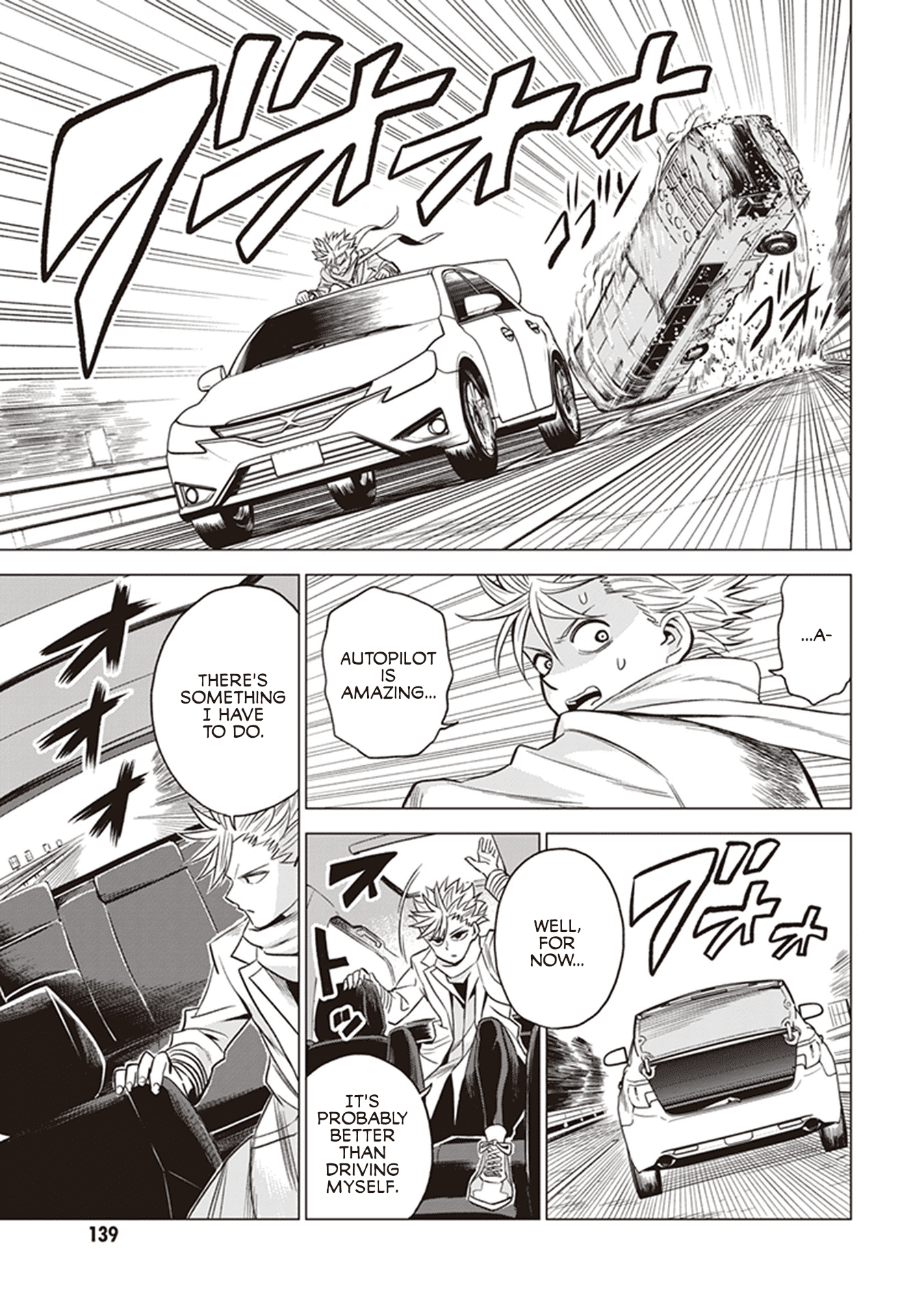 ID:INVADED #BRAKE BROKEN Chapter 3 page 36 - Chapter 3: Ebina Service Area