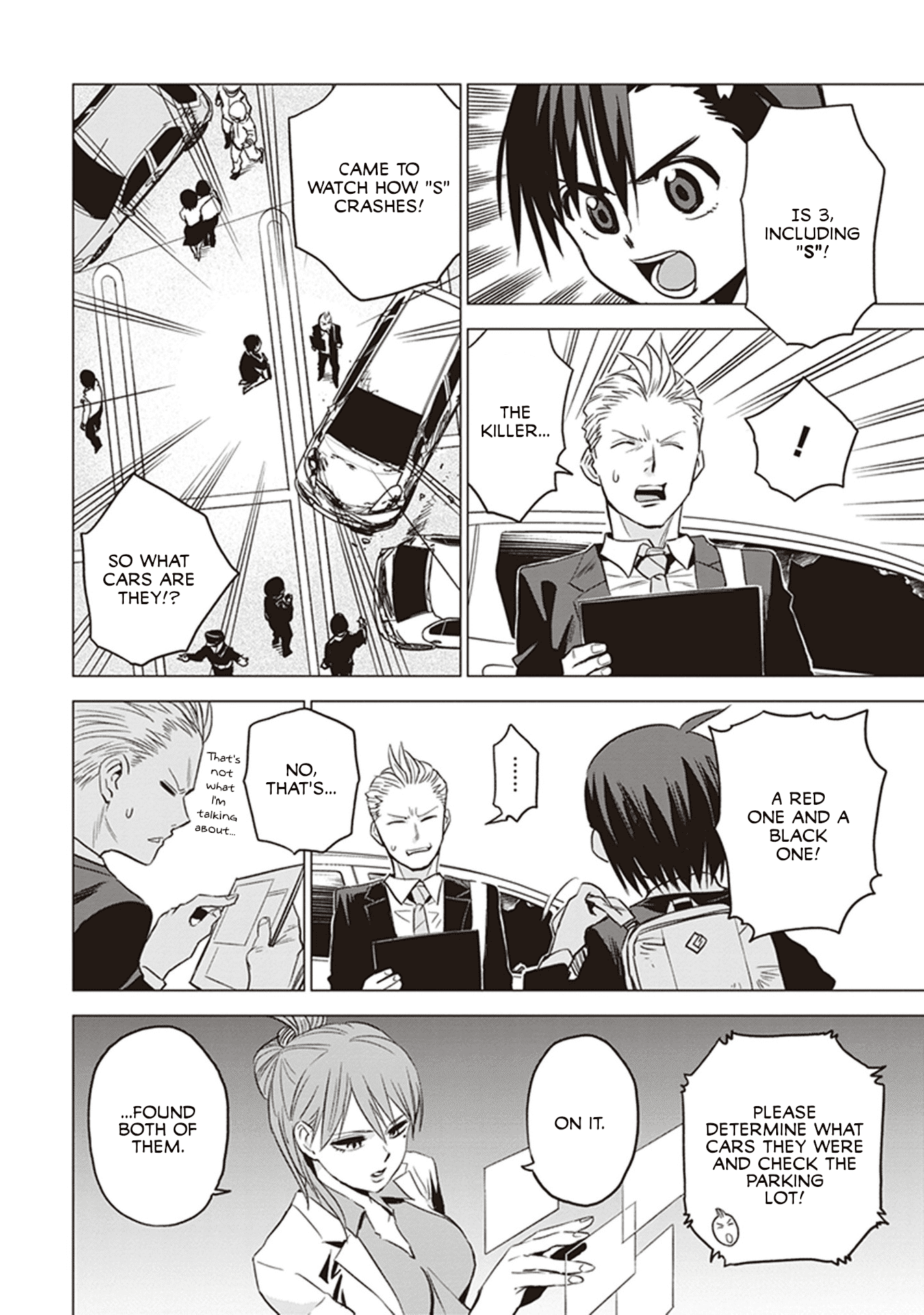 ID:INVADED #BRAKE BROKEN Chapter 3 page 9 - Chapter 3: Ebina Service Area