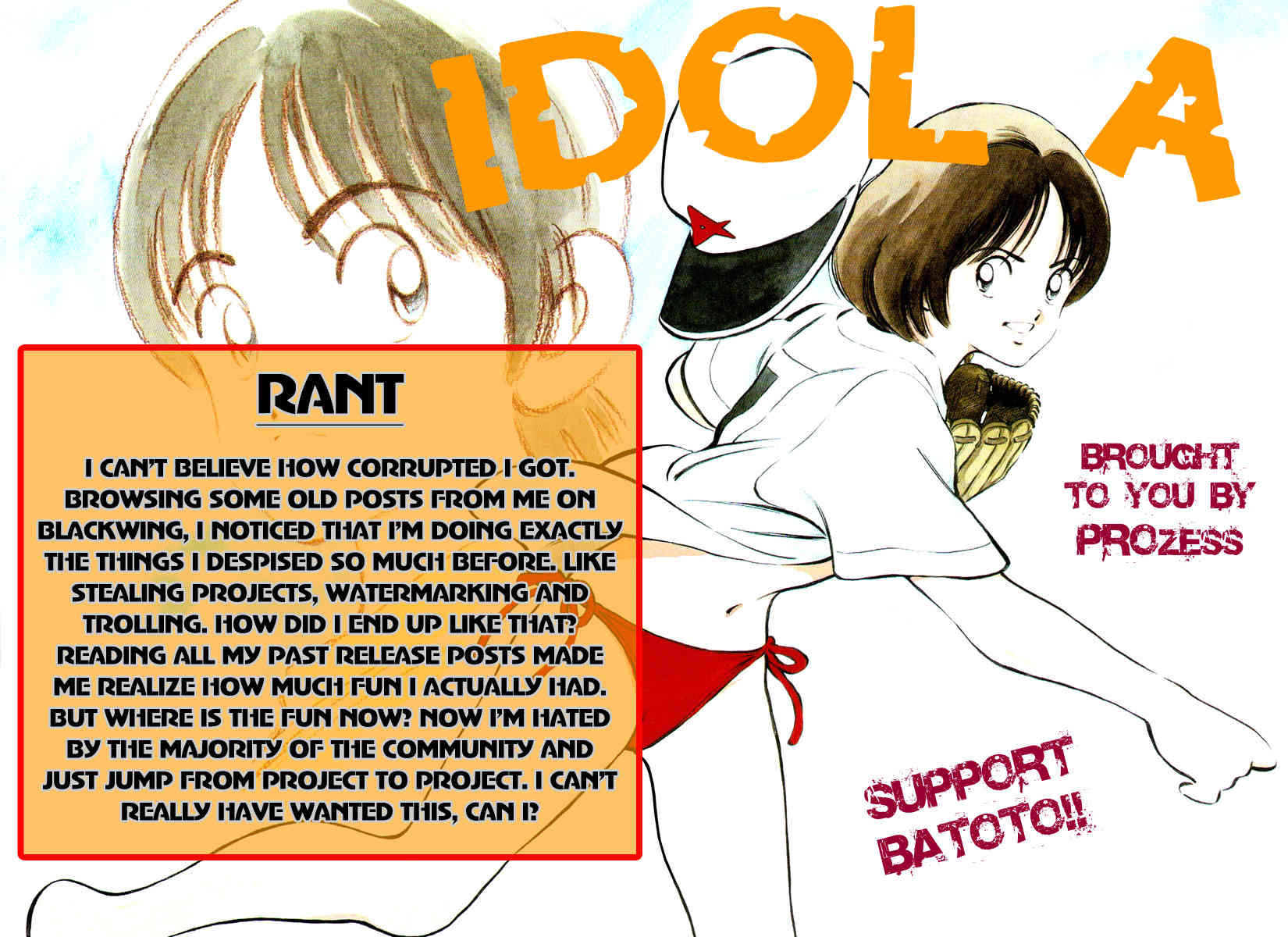 Idol A Chapter 1 page 2 - Chapter 1: Stupid Story