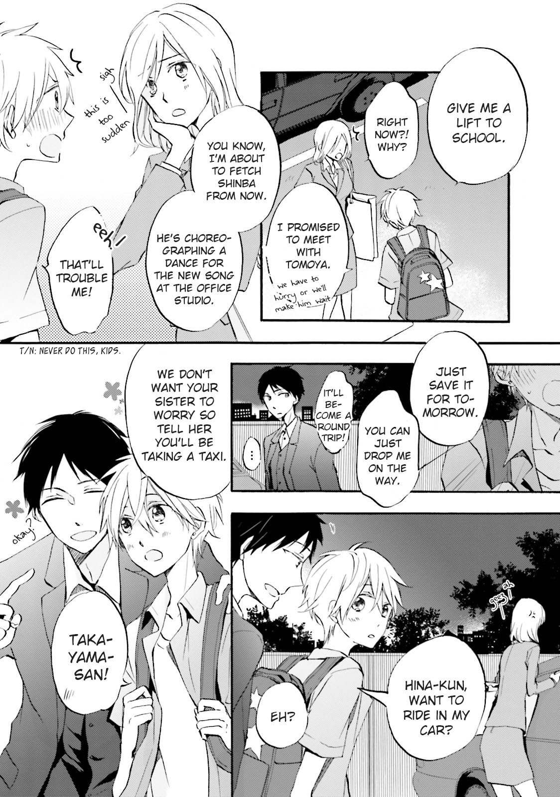 Idol-kun wa Koi wo Shiranai Chapter 4 page 24 - Chapter 4