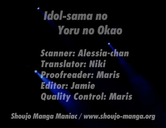 Idol-sama no Yoru no Okao Chapter 6 page 1 - Chapter 6: Sleepless Nights Because of Him