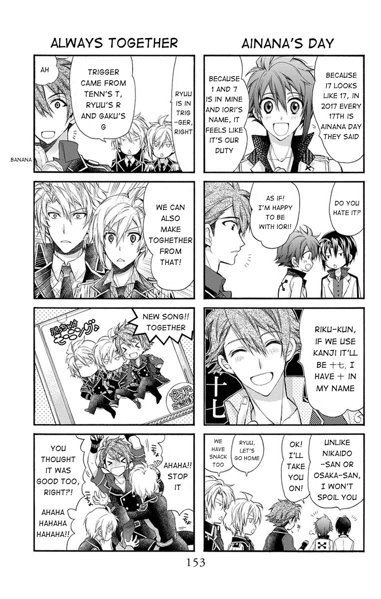 IDOLiSH7: Wish Upon a Shooting Star Chapter 7.5 page 1 - Chapter 7.5: Omake