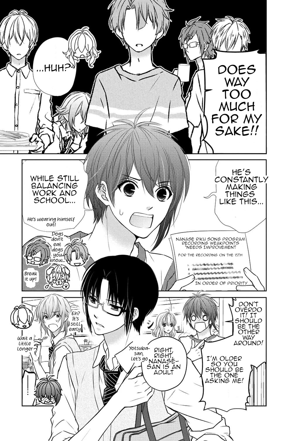 IDOLiSH7 Chapter 12 page 3 - Chapter 12