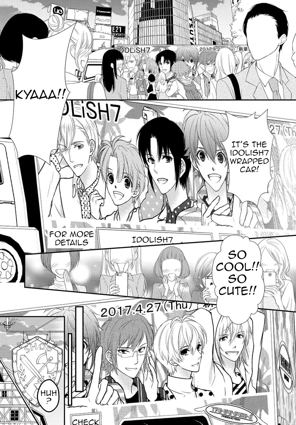 IDOLiSH7 Chapter 21 page 1 - Chapter 21