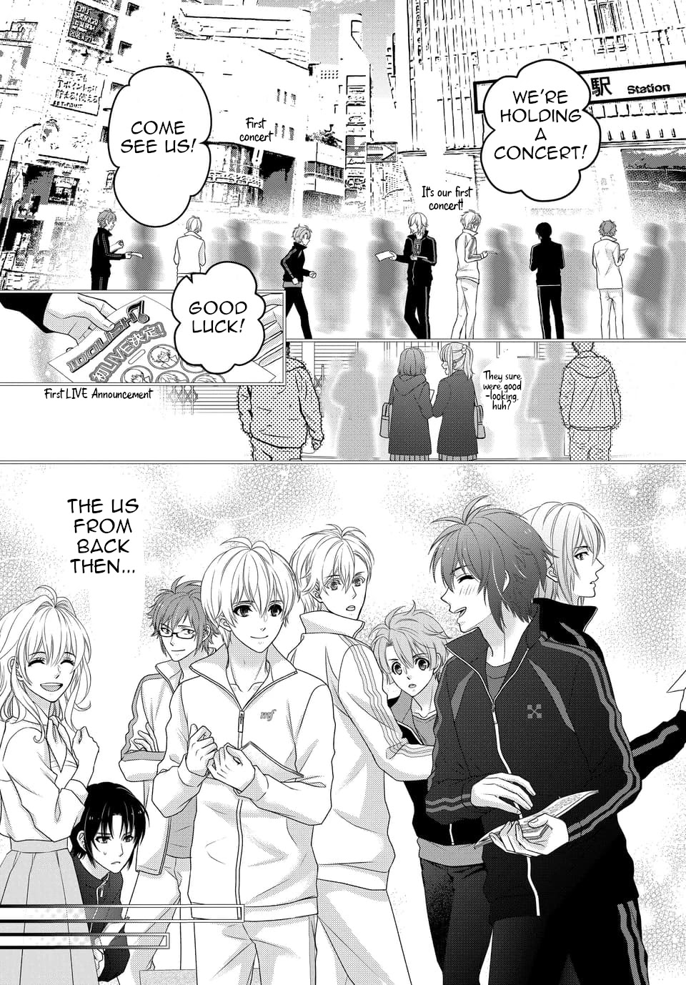 IDOLiSH7 Chapter 37 page 1 - Chapter 37