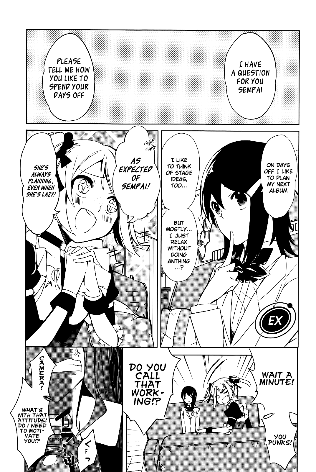 Idolm@ster Dearly Stars: Innocent Blue Chapter 18.5 page 1 - Chapter 18.5: Volume 3 Extras
