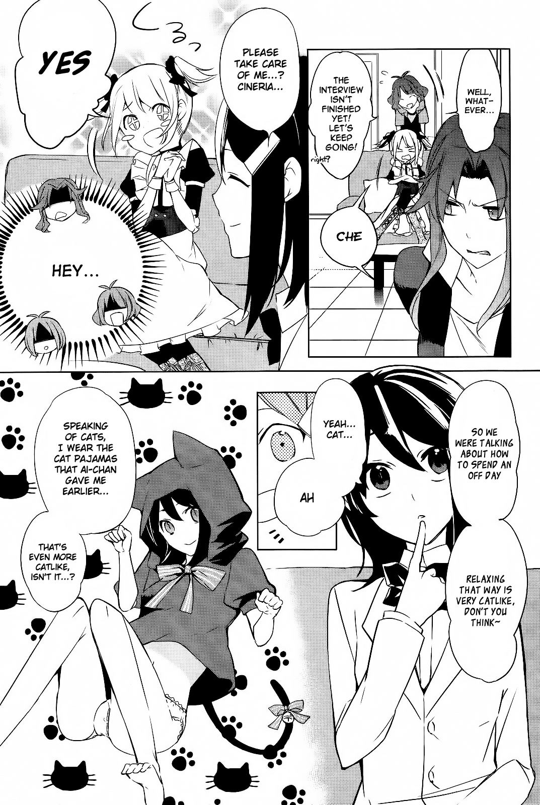 Idolm@ster Dearly Stars: Innocent Blue Chapter 18.5 page 5 - Chapter 18.5: Volume 3 Extras