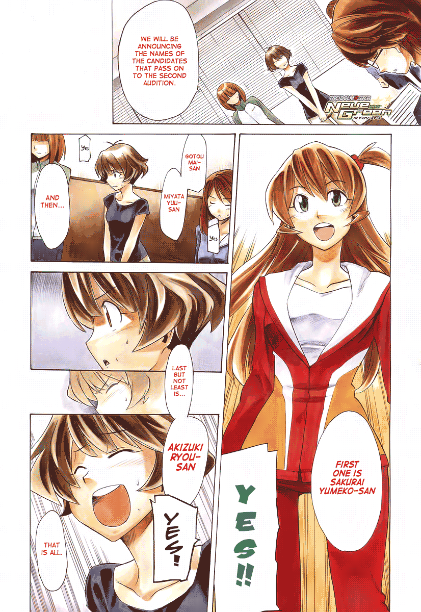Idolm@ster Dearly Stars: Neue Green Chapter 8 page 1 - Chapter 8