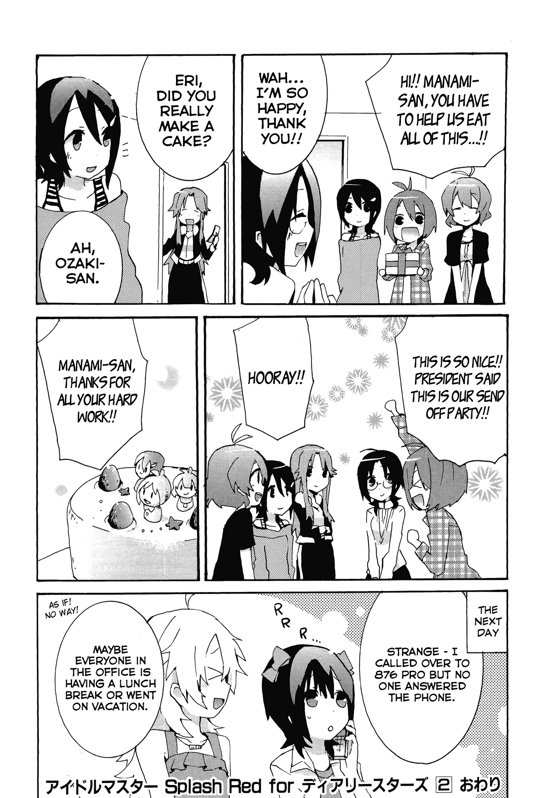 Idolm@ster Dearly Stars: Splash Red Chapter 12.5 page 8 - Chapter 12.5: Volume 2 Extra