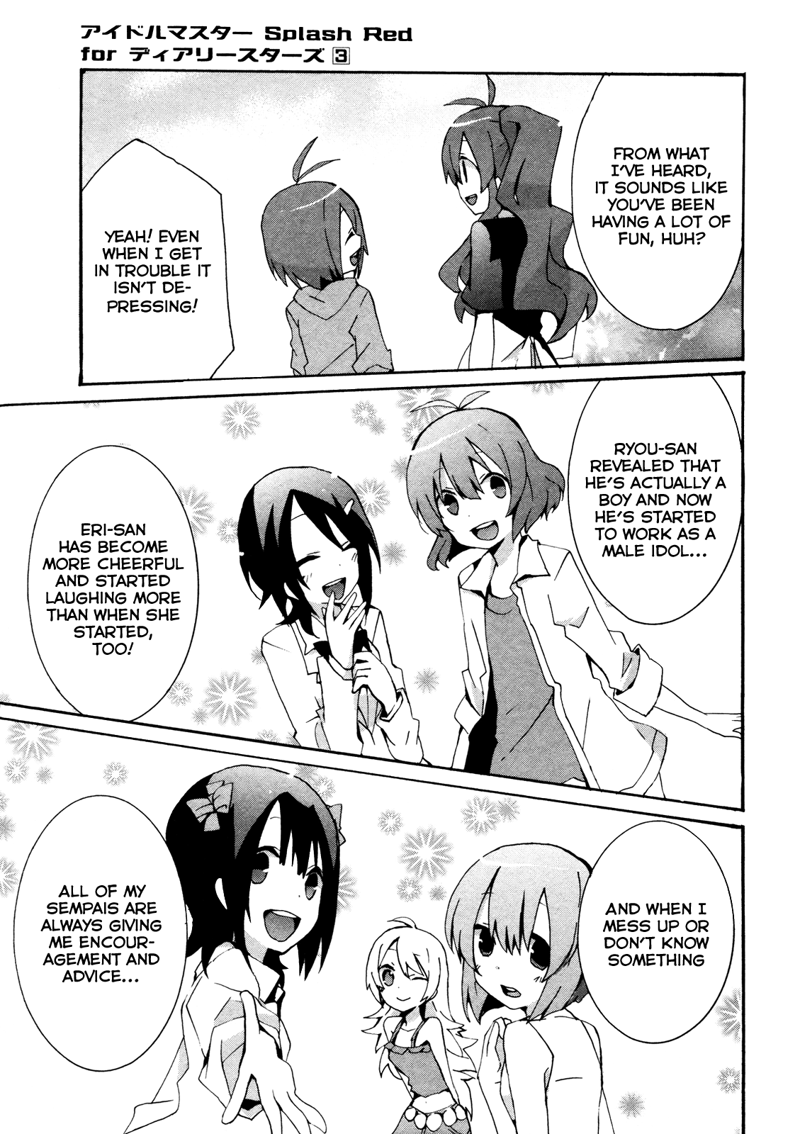 Idolm@ster Dearly Stars: Splash Red Chapter 18.5 page 11 - Chapter 18.5: Volume 3 Extra