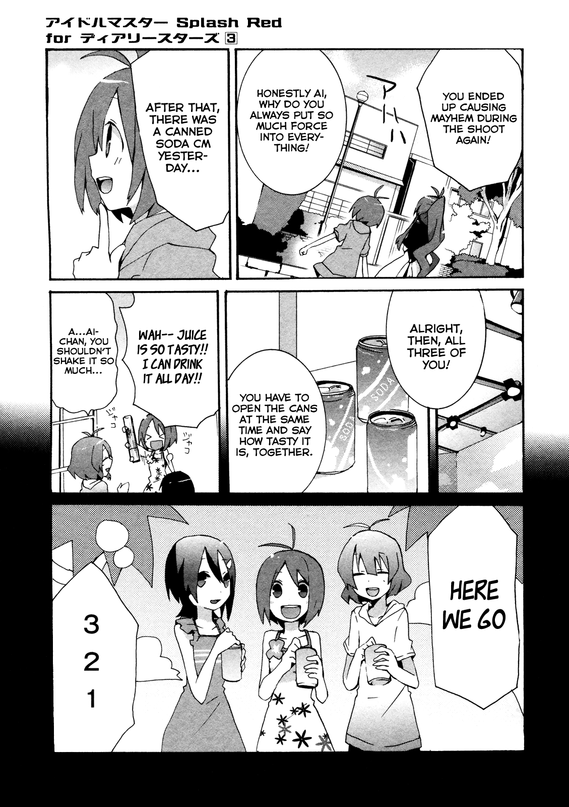 Idolm@ster Dearly Stars: Splash Red Chapter 18.5 page 7 - Chapter 18.5: Volume 3 Extra